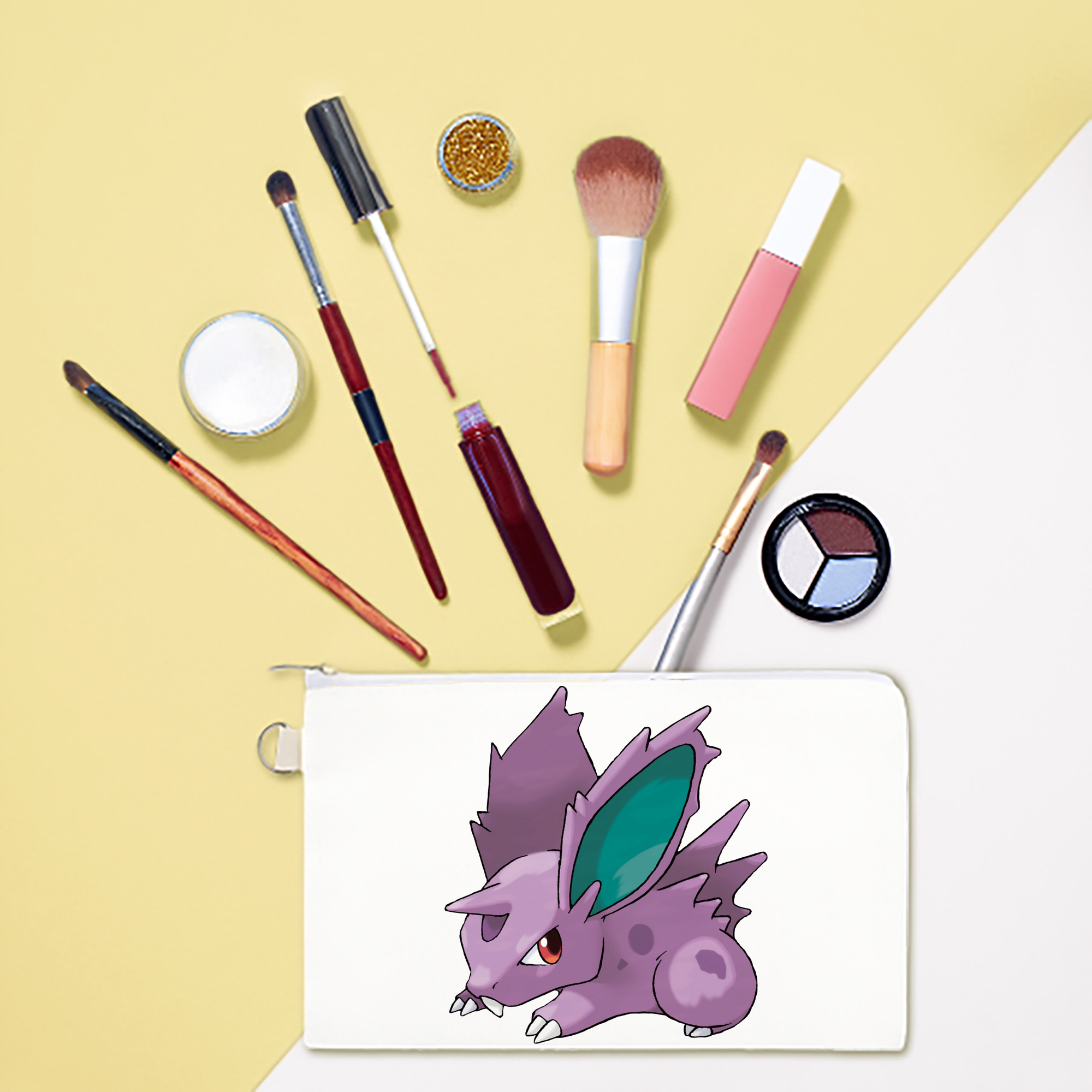 （画像用） ポケットモンスター Pokémon キャンバス生地ポーチ　小物入れ