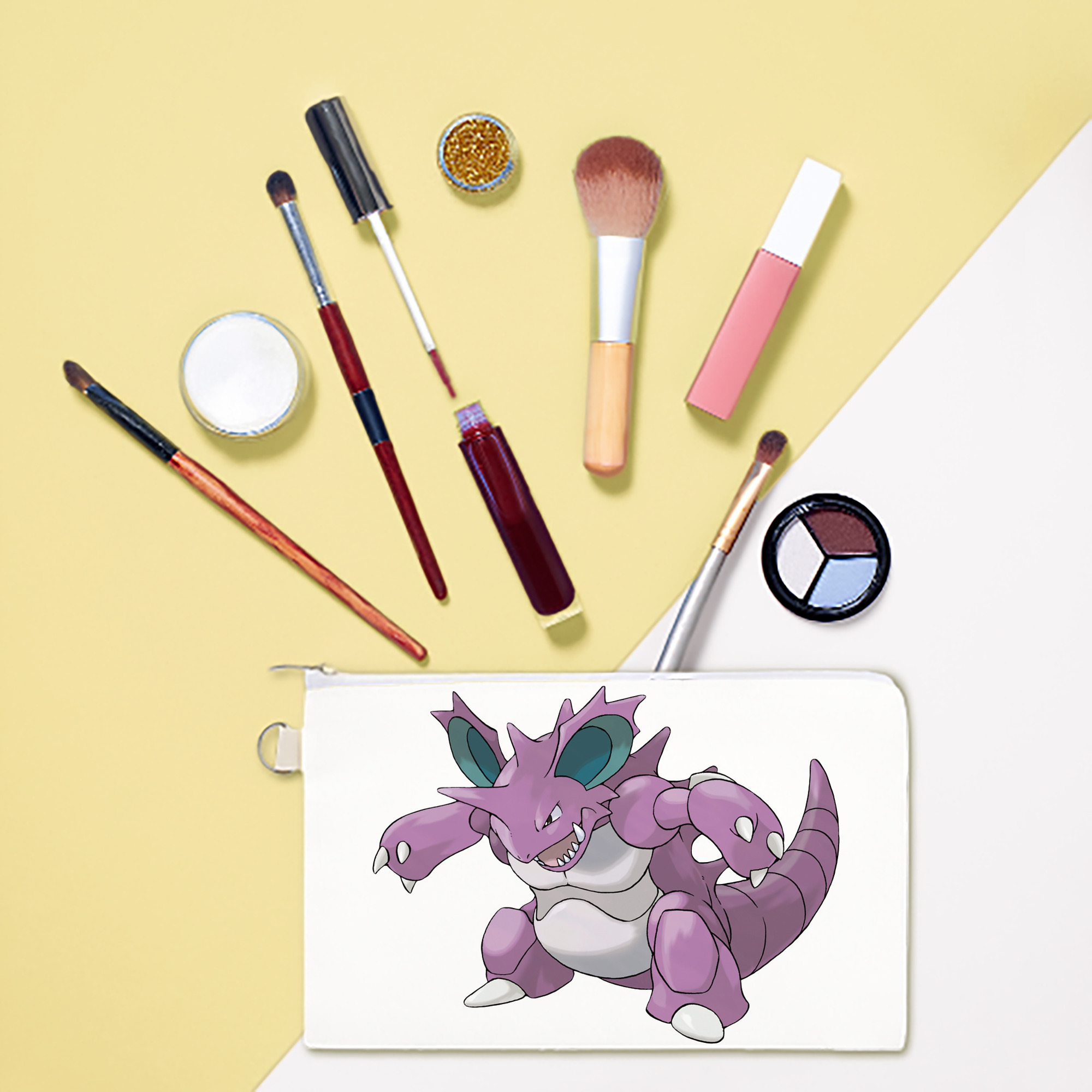 （画像用） ポケットモンスター Pokémon キャンバス生地ポーチ　小物入れ