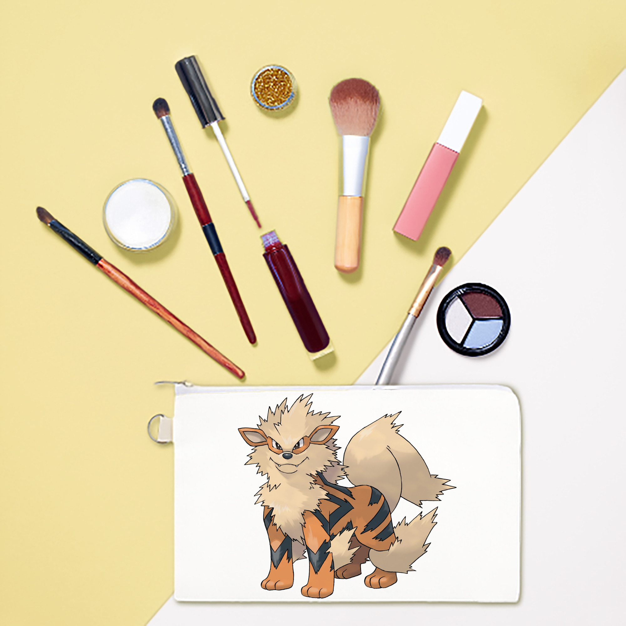 （画像用） ポケットモンスター Pokémon キャンバス生地ポーチ　小物入れ