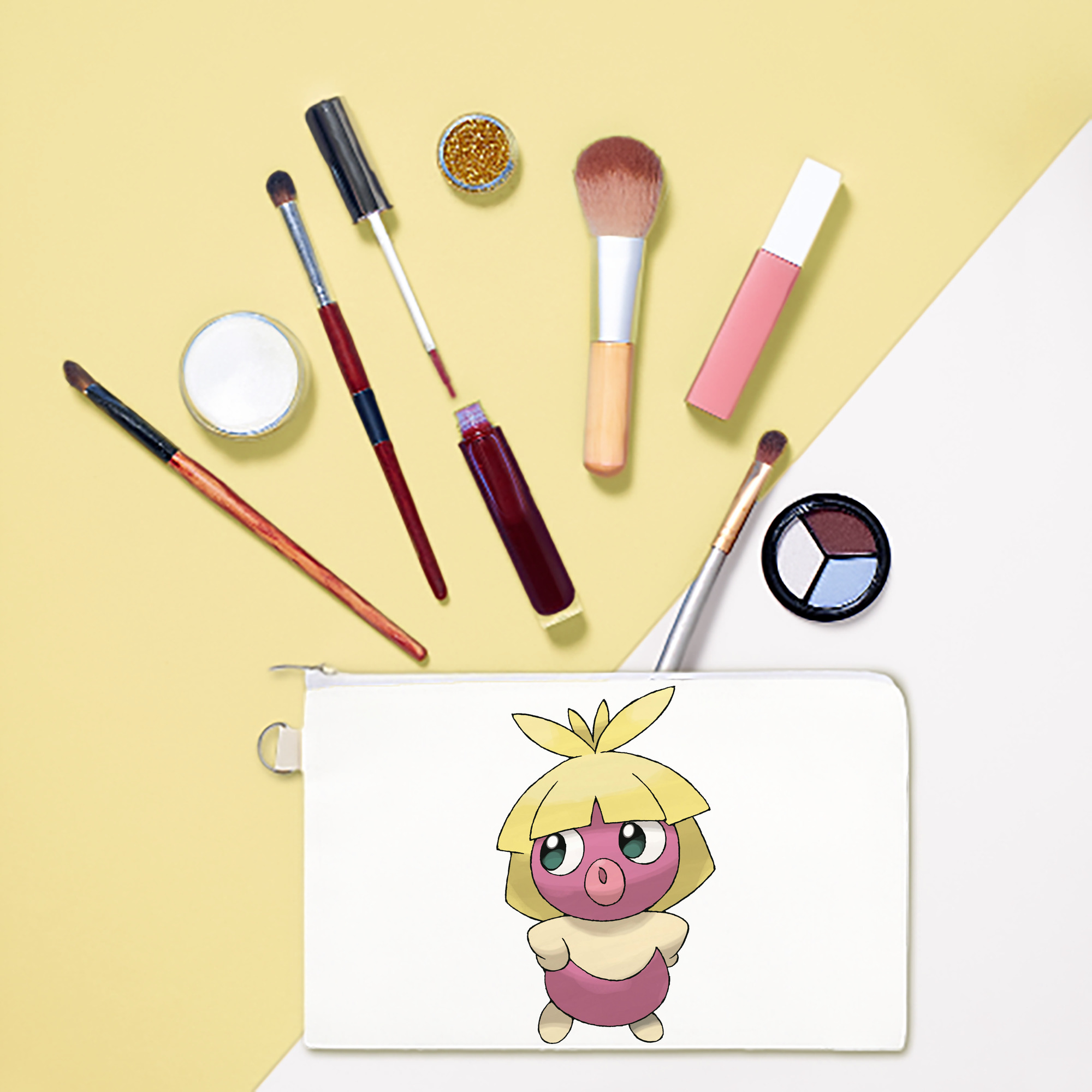 （画像用） ポケットモンスター Pokémon キャンバス生地ポーチ　小物入れ