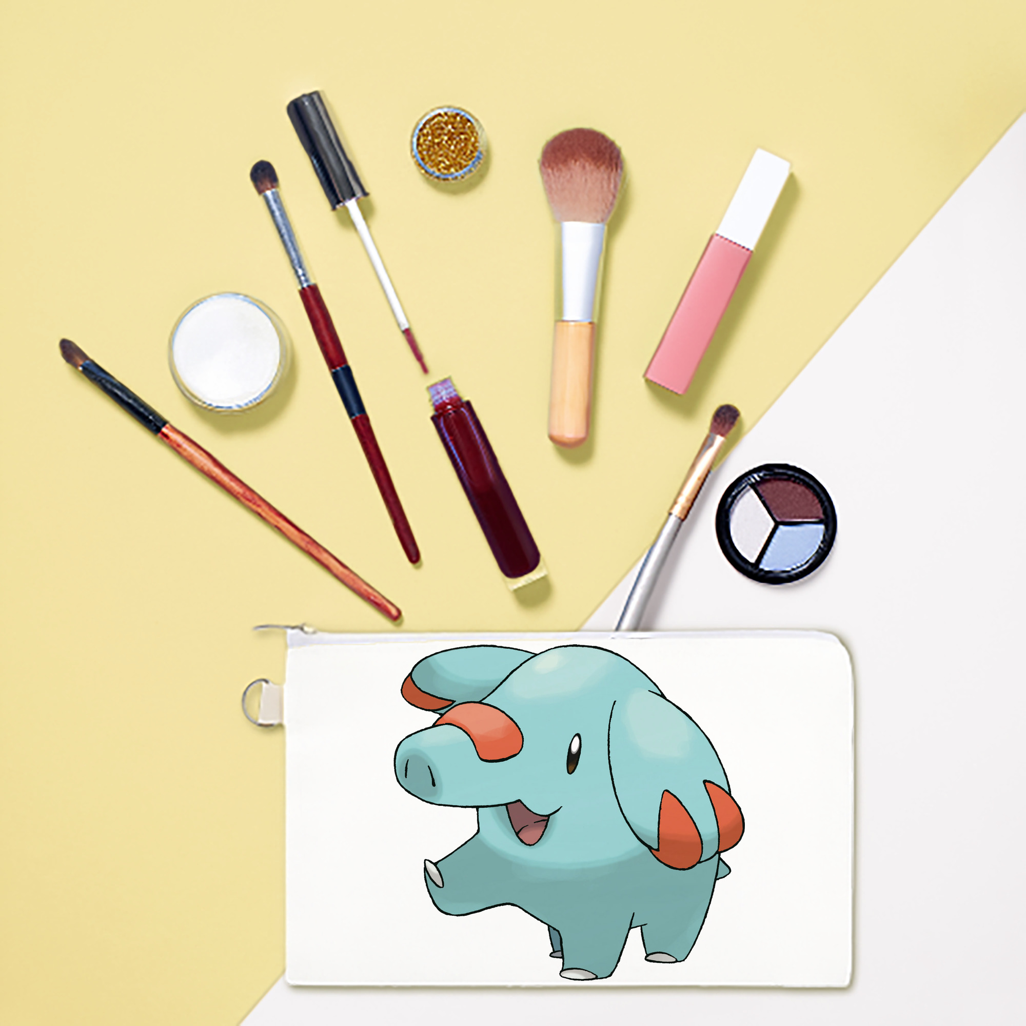 （画像用） ポケットモンスター Pokémon キャンバス生地ポーチ　小物入れ