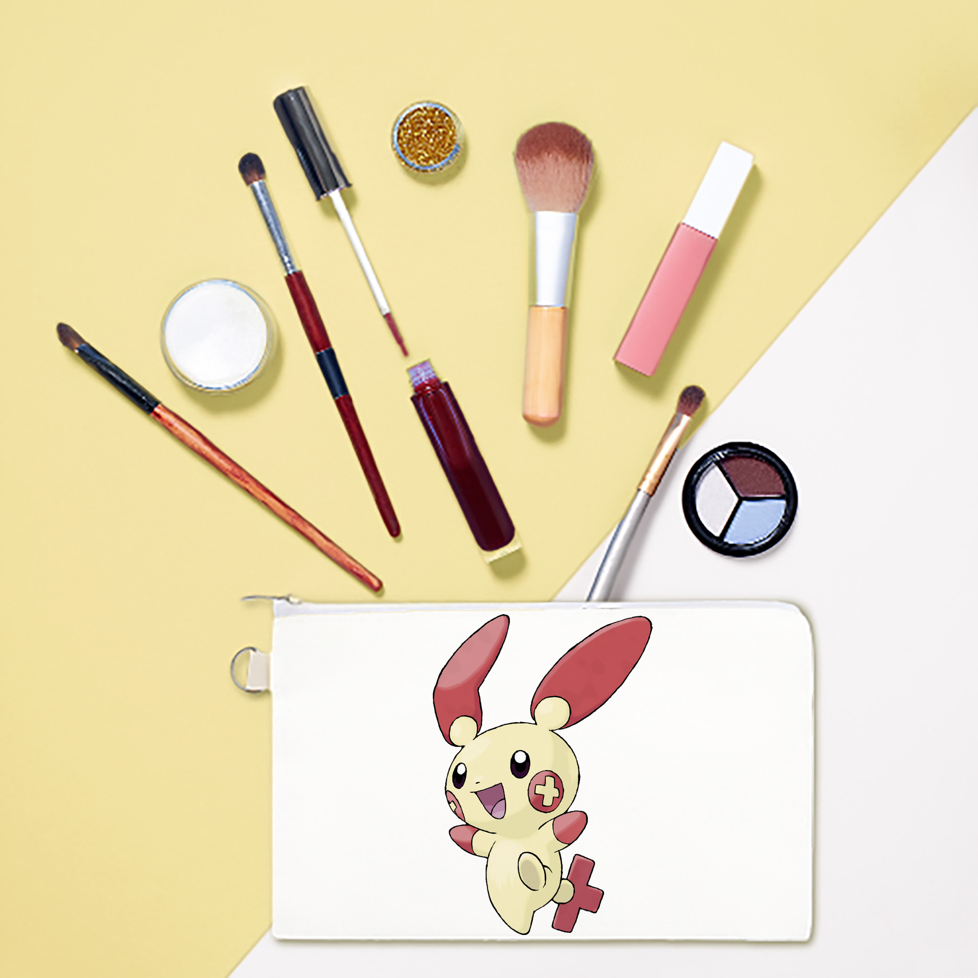 （画像用） ポケットモンスター Pokémon キャンバス生地ポーチ　小物入れ