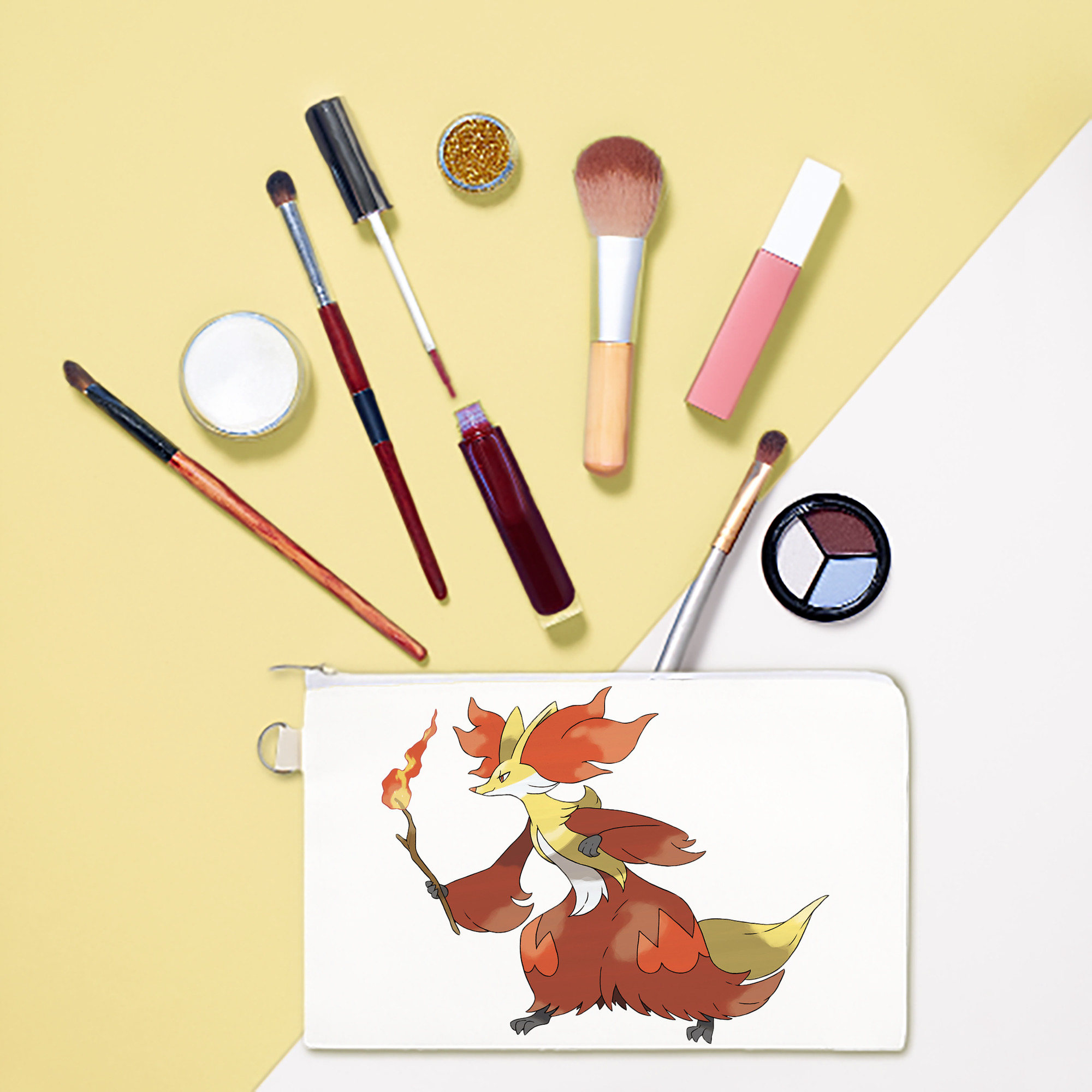 （画像用） ポケットモンスター Pokémon キャンバス生地ポーチ　小物入れ