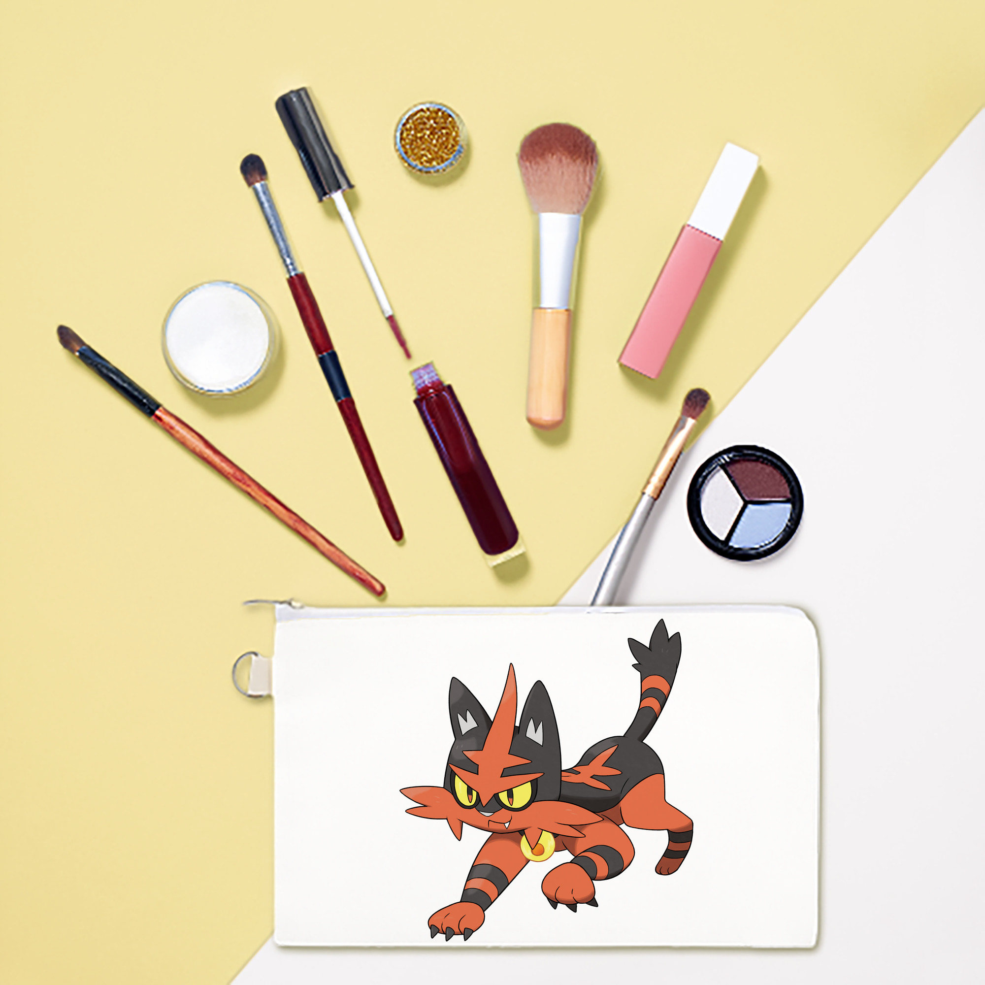 （画像用） ポケットモンスター Pokémon キャンバス生地ポーチ　小物入れ
