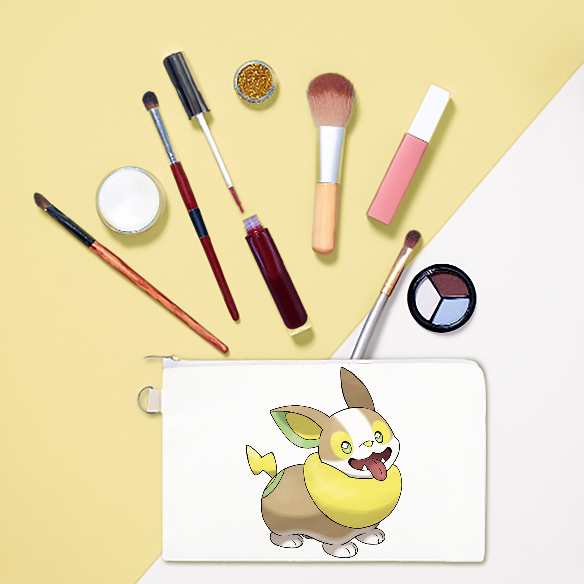 （画像用） ポケットモンスター Pokémon キャンバス生地ポーチ　小物入れ