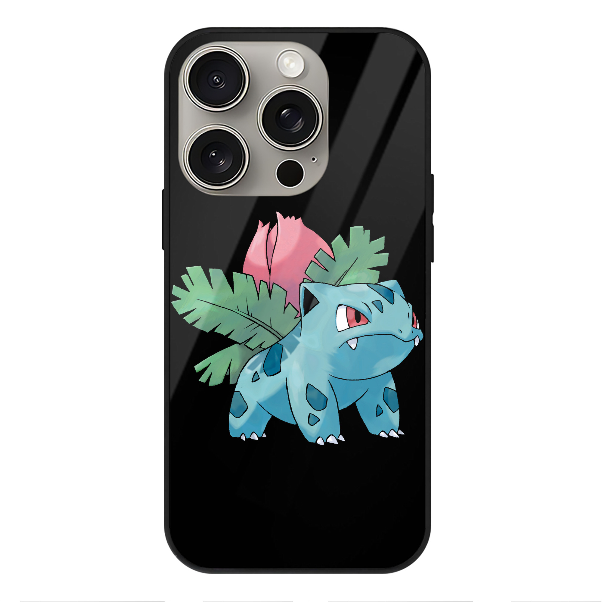 （画像用） ポケットモンスター Pokémon 【iPhone15Pro対応】スマホケース 耐衝撃＆黄変防止 背面ガラス