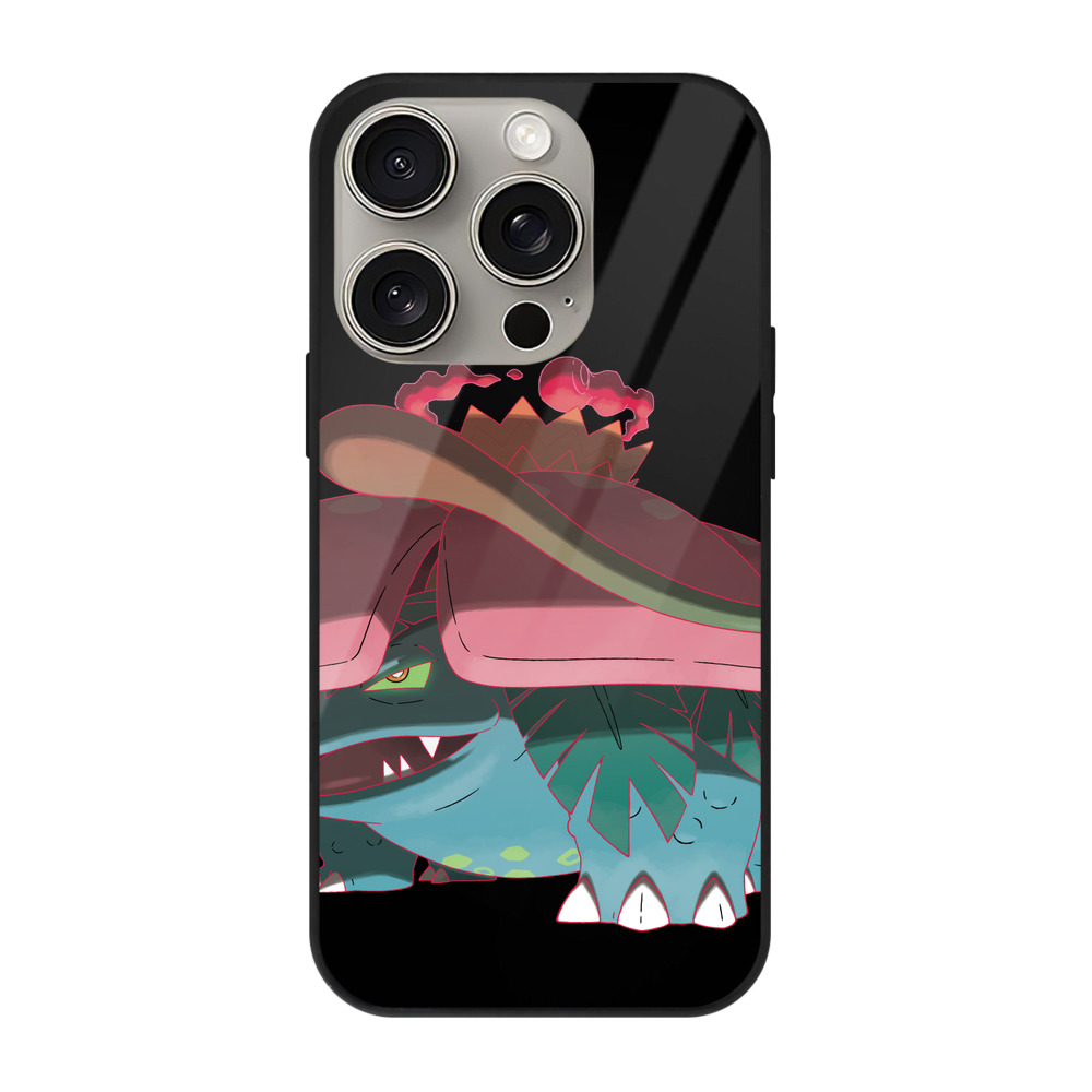 （画像用） ポケットモンスター Pokémon 【iPhone15Pro対応】スマホケース 耐衝撃＆黄変防止 背面ガラス