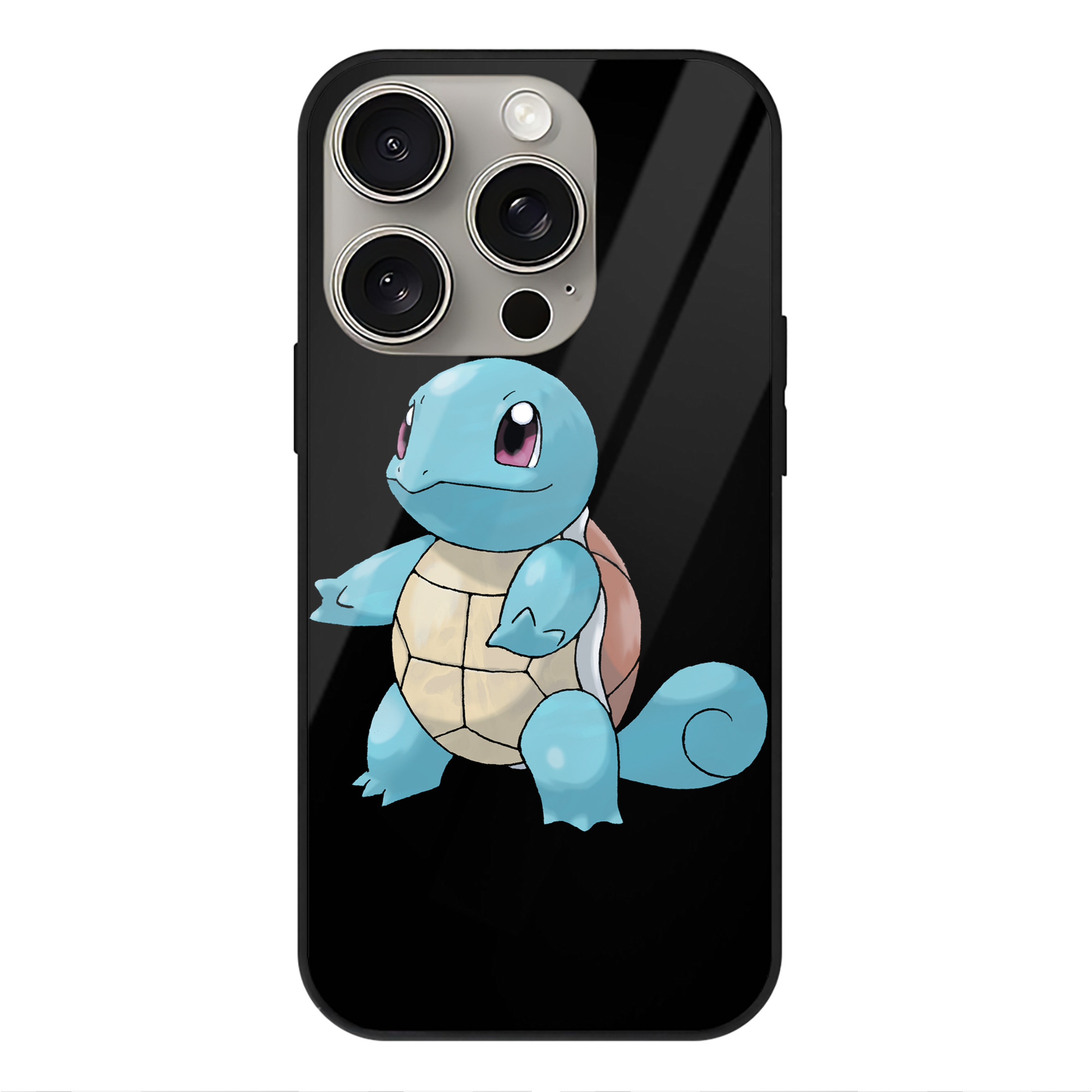 （画像用） ポケットモンスター Pokémon 【iPhone15Pro対応】スマホケース 耐衝撃＆黄変防止 背面ガラス