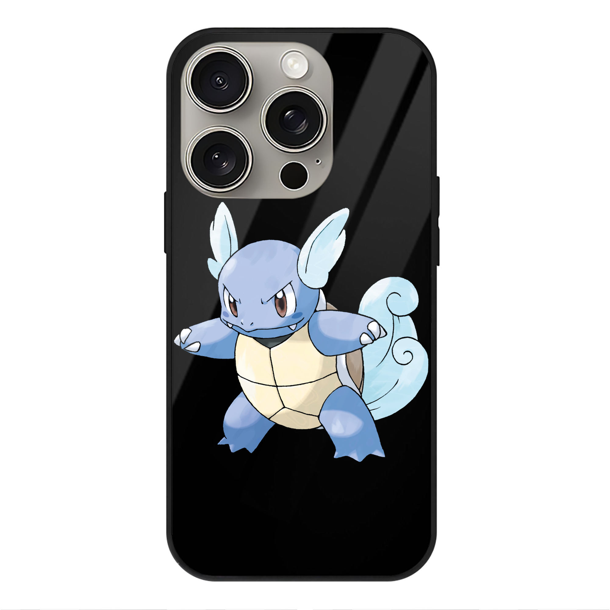 （画像用） ポケットモンスター Pokémon 【iPhone15Pro対応】スマホケース 耐衝撃＆黄変防止 背面ガラス