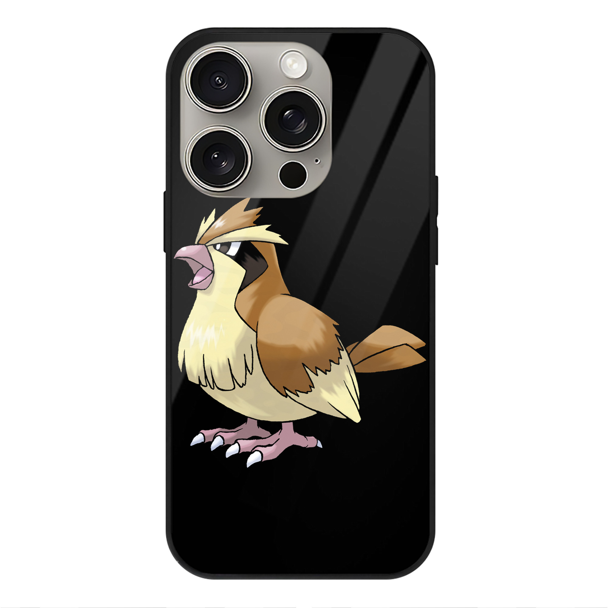 （画像用） ポケットモンスター Pokémon 【iPhone15Pro対応】スマホケース 耐衝撃＆黄変防止 背面ガラス