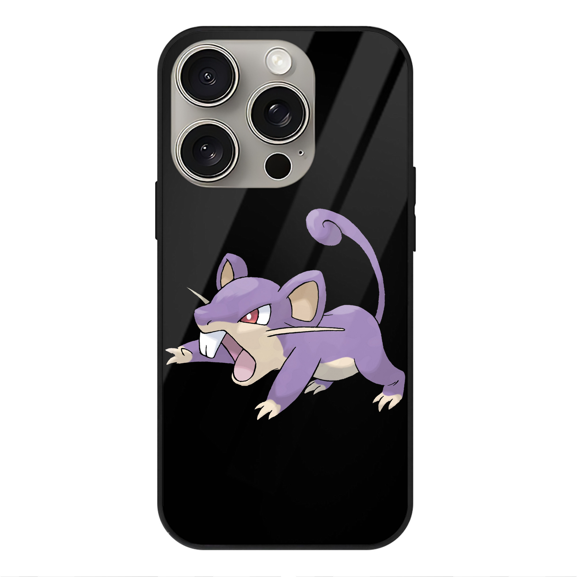 （画像用） ポケットモンスター Pokémon 【iPhone15Pro対応】スマホケース 耐衝撃＆黄変防止 背面ガラス