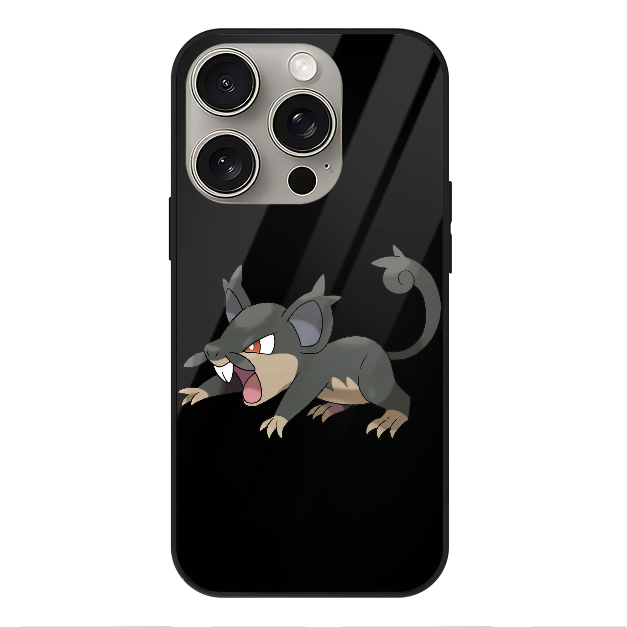 （画像用） ポケットモンスター Pokémon 【iPhone15Pro対応】スマホケース 耐衝撃＆黄変防止 背面ガラス