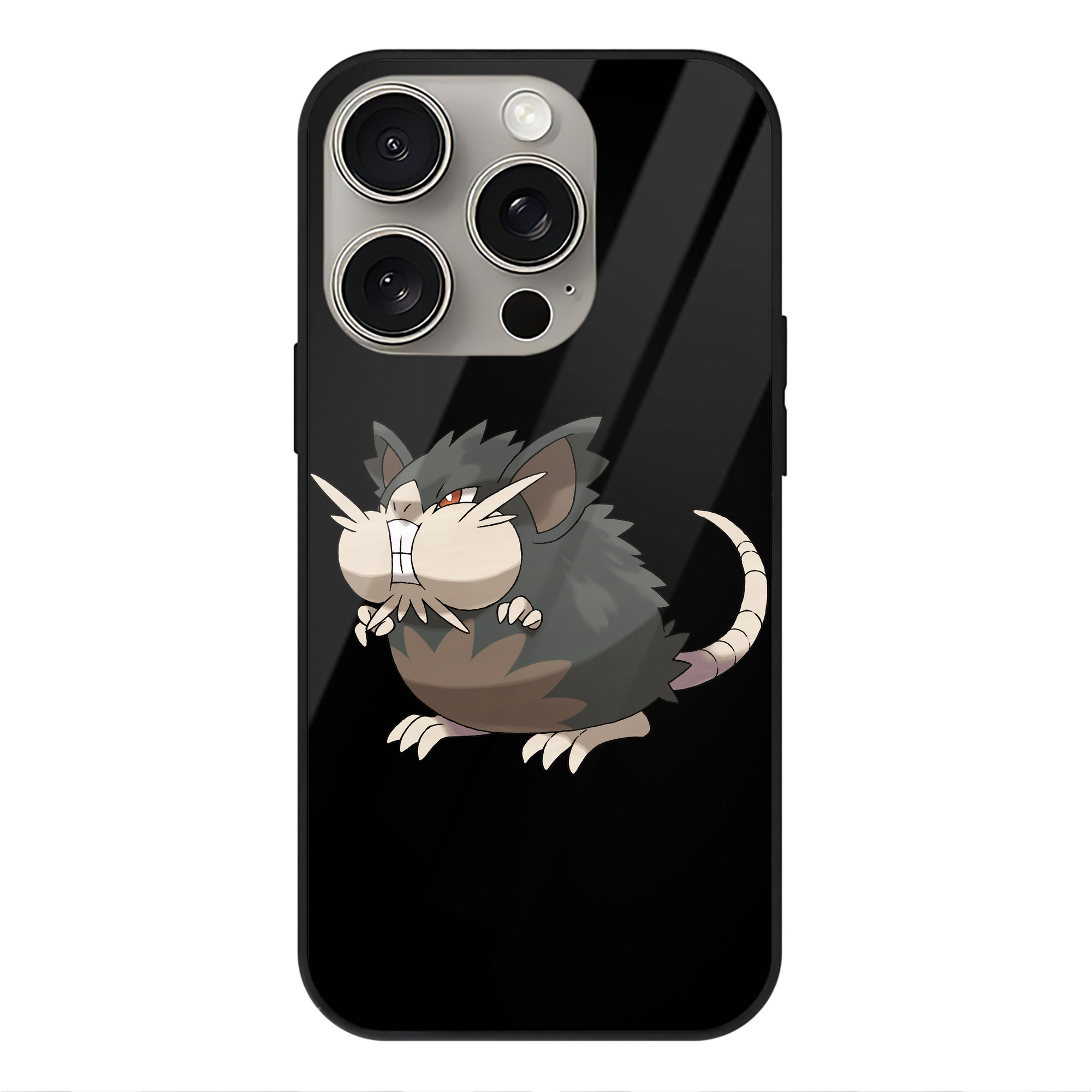（画像用） ポケットモンスター Pokémon 【iPhone15Pro対応】スマホケース 耐衝撃＆黄変防止 背面ガラス