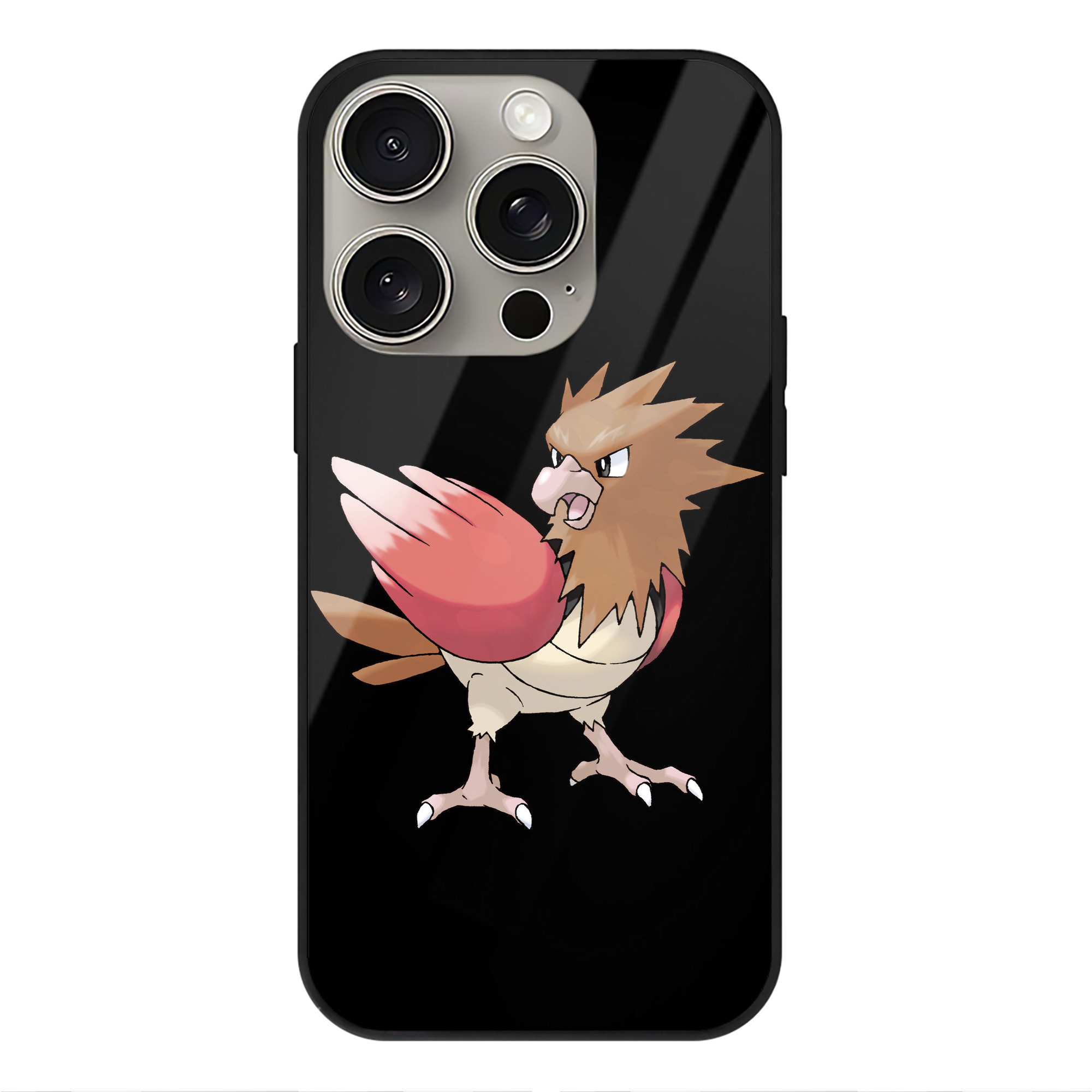 （画像用） ポケットモンスター Pokémon 【iPhone15Pro対応】スマホケース 耐衝撃＆黄変防止 背面ガラス