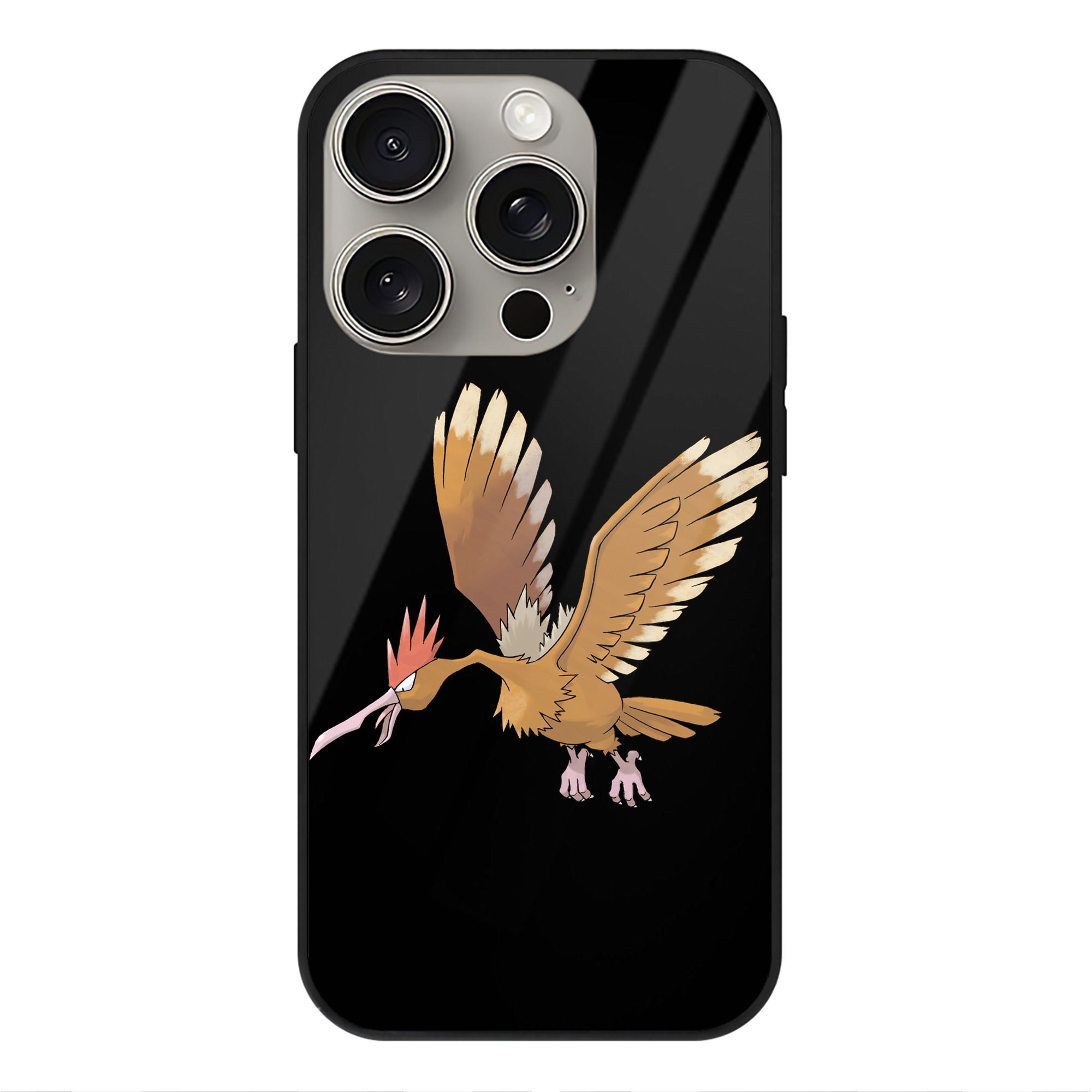 （画像用） ポケットモンスター Pokémon 【iPhone15Pro対応】スマホケース 耐衝撃＆黄変防止 背面ガラス