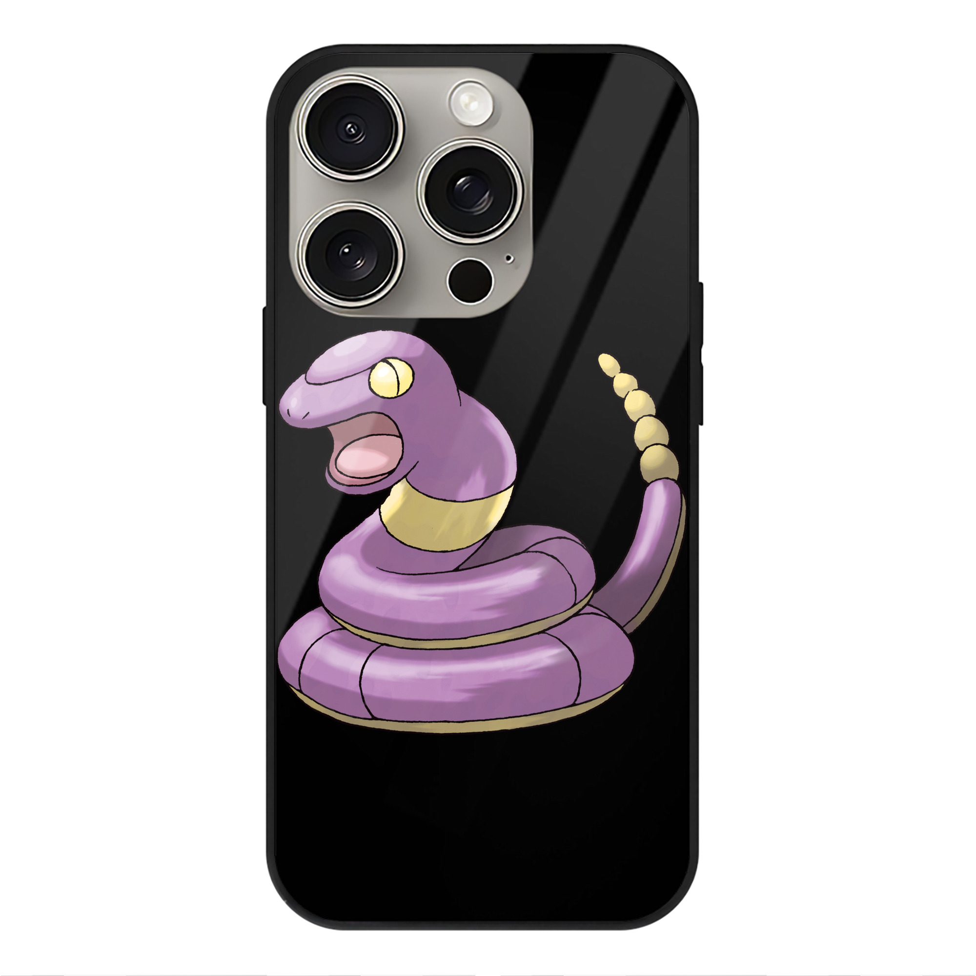 （画像用） ポケットモンスター Pokémon 【iPhone15Pro対応】スマホケース 耐衝撃＆黄変防止 背面ガラス