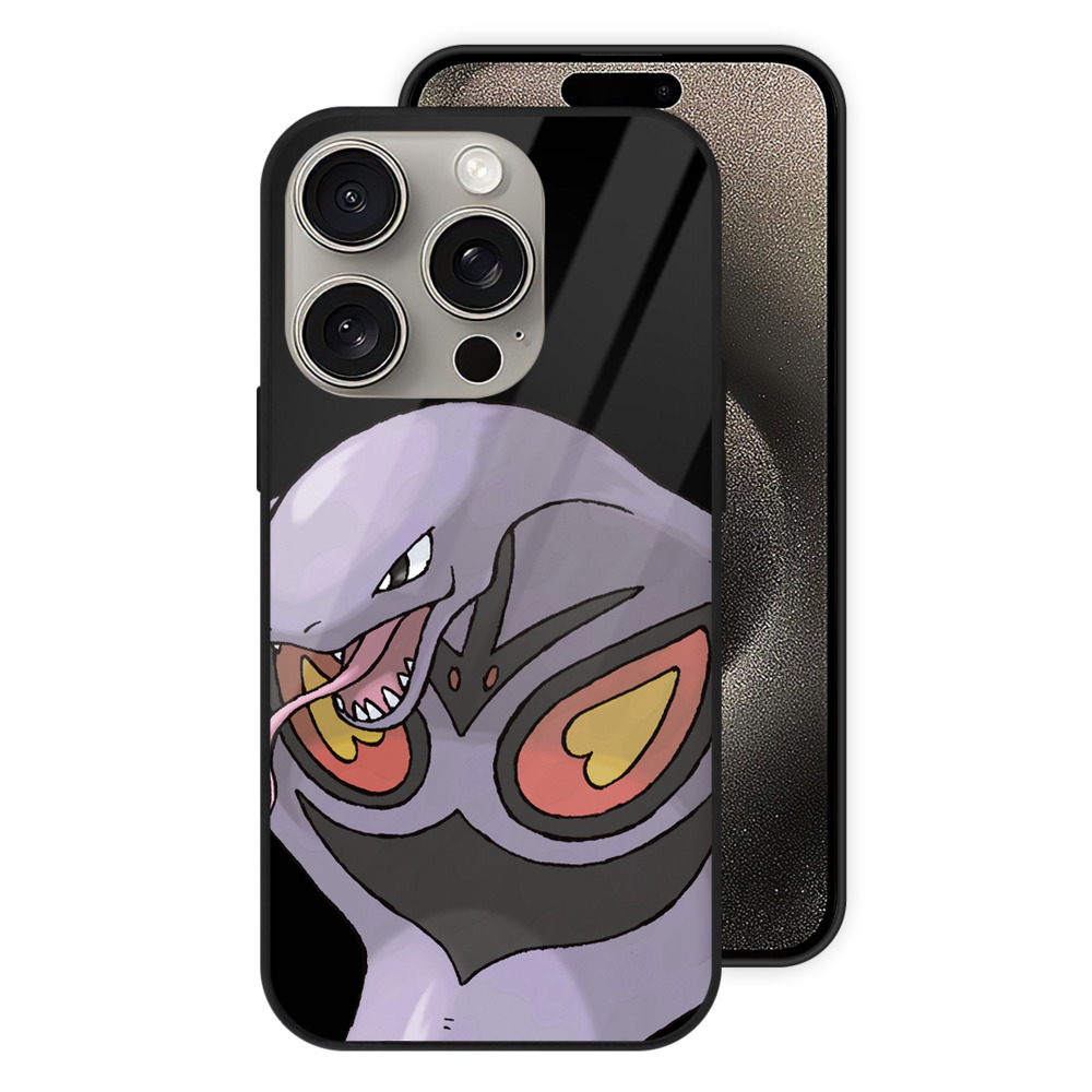 （画像用） ポケットモンスター Pokémon 【iPhone15Pro対応】スマホケース 耐衝撃＆黄変防止 背面ガラス