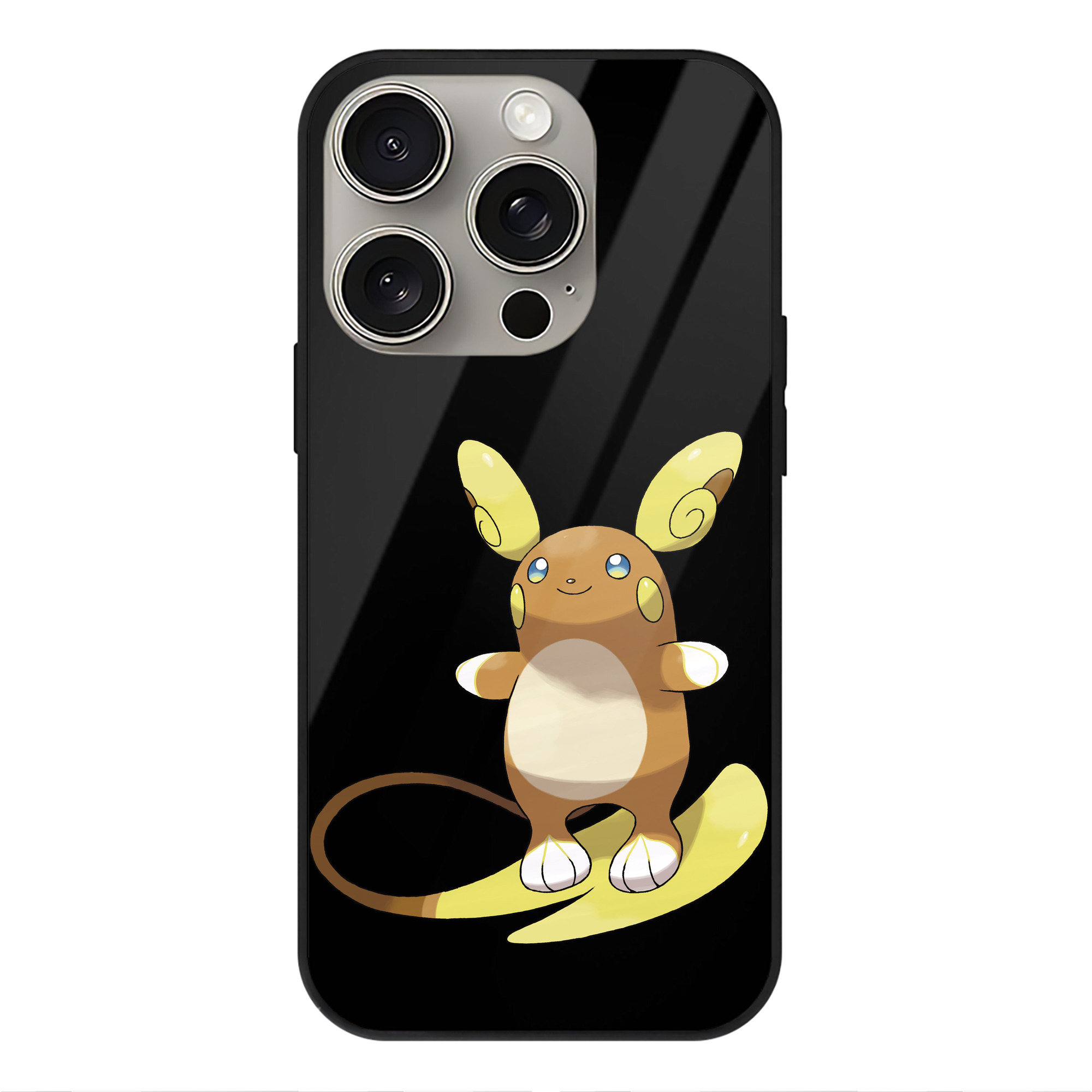 （画像用） ポケットモンスター Pokémon 【iPhone15Pro対応】スマホケース 耐衝撃＆黄変防止 背面ガラス