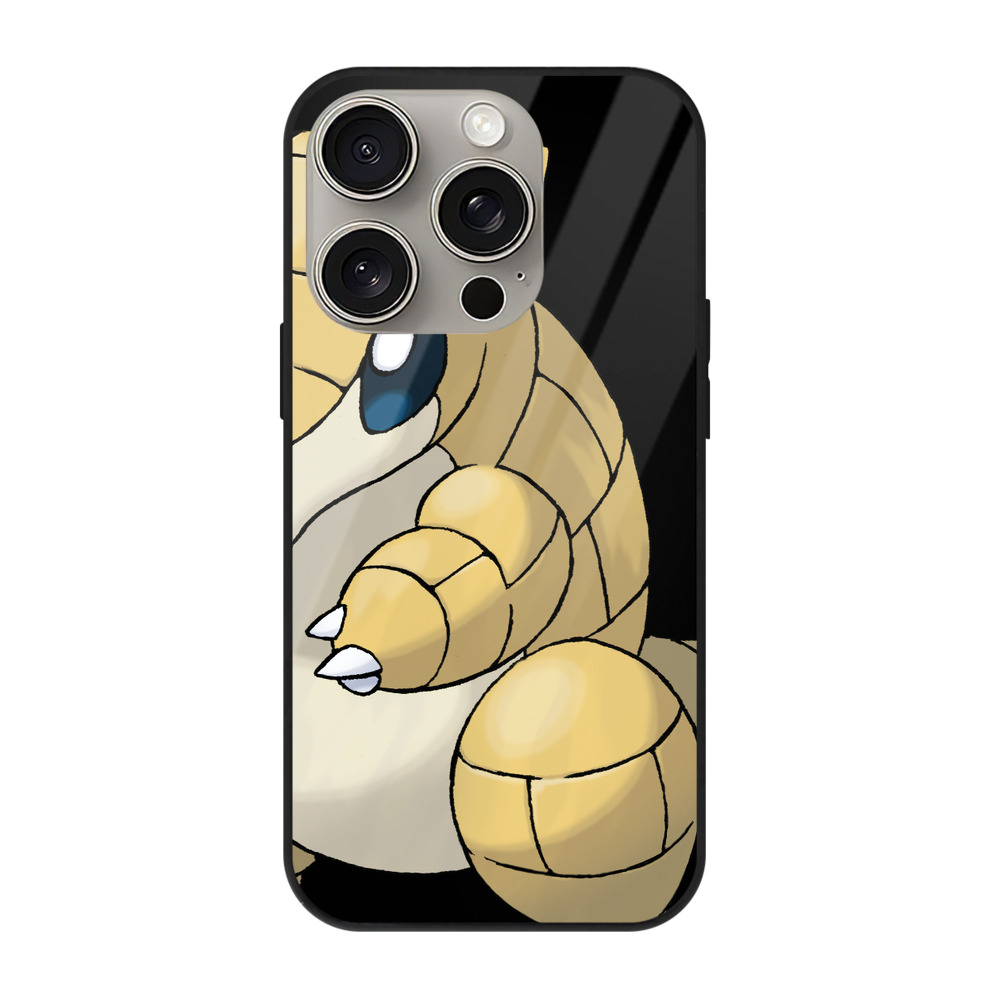 （画像用） ポケットモンスター Pokémon 【iPhone15Pro対応】スマホケース 耐衝撃＆黄変防止 背面ガラス