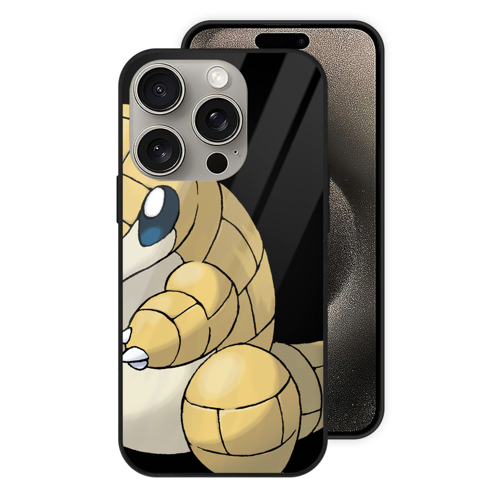 （画像用） ポケットモンスター Pokémon 【iPhone15Pro対応】スマホケース 耐衝撃＆黄変防止 背面ガラス