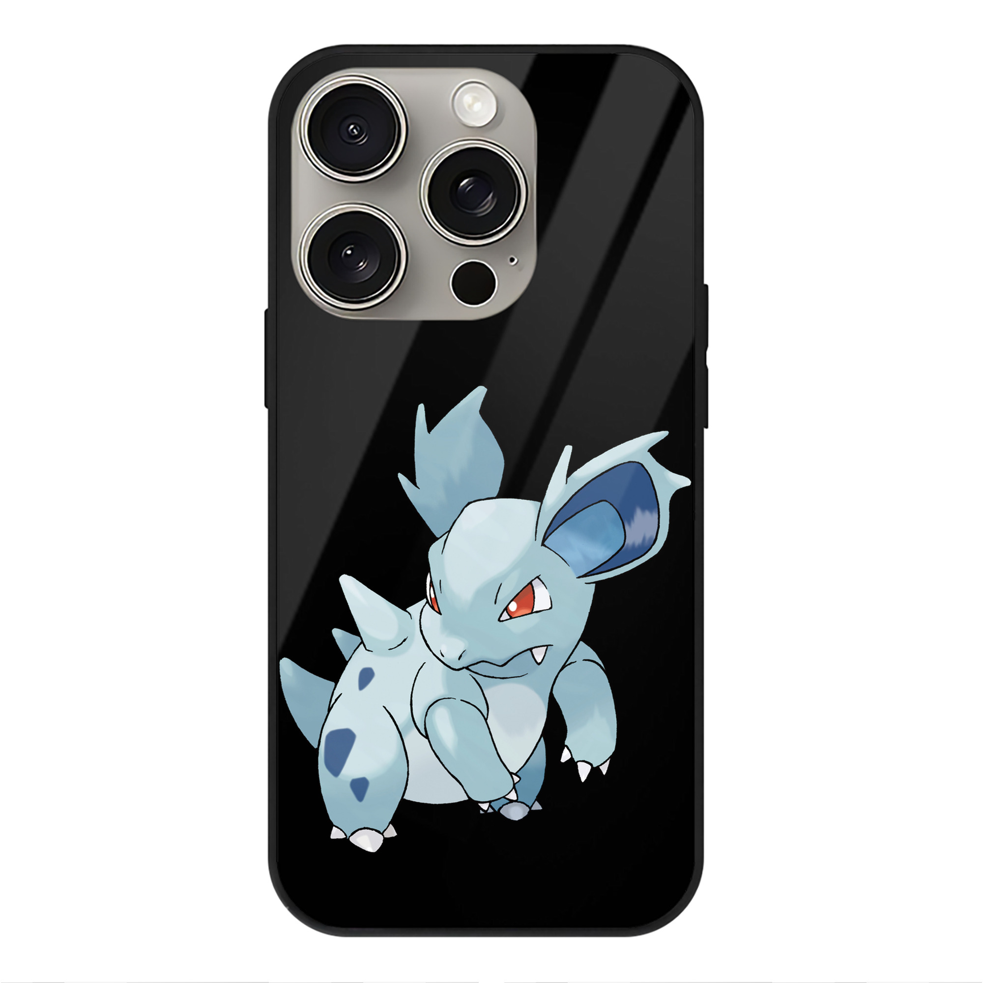 （画像用） ポケットモンスター Pokémon 【iPhone15Pro対応】スマホケース 耐衝撃＆黄変防止 背面ガラス