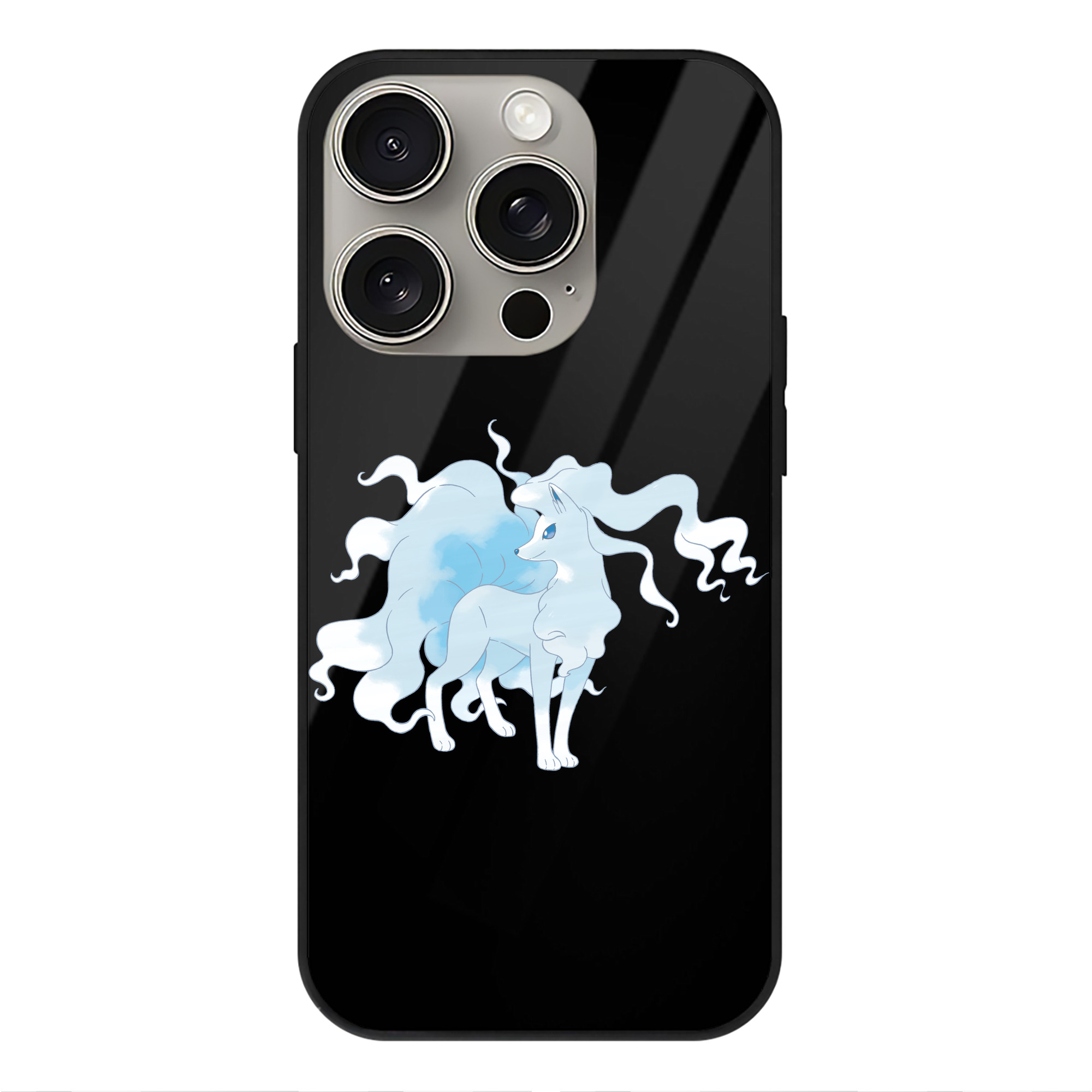 （画像用） ポケットモンスター Pokémon 【iPhone15Pro対応】スマホケース 耐衝撃＆黄変防止 背面ガラス