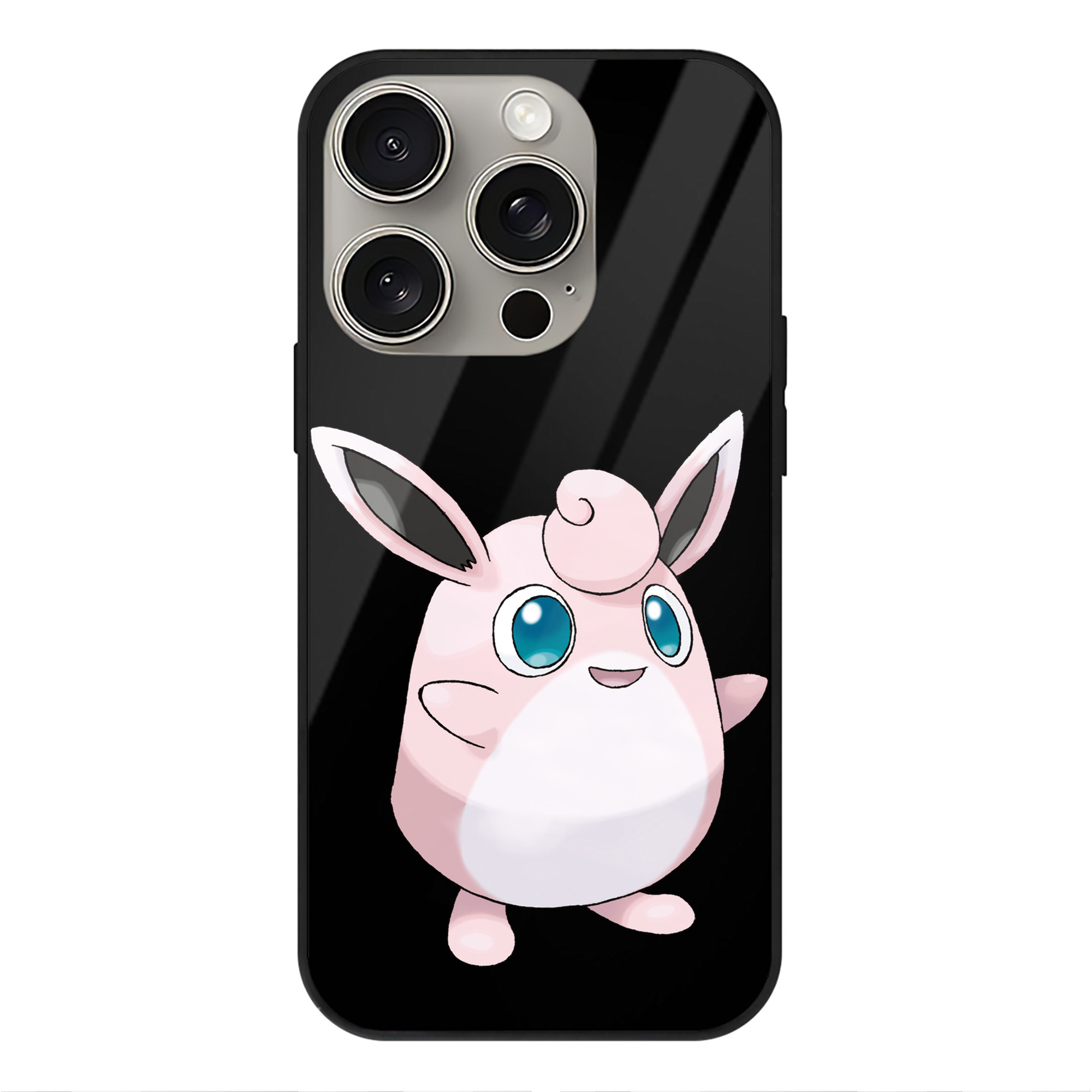 （画像用） ポケットモンスター Pokémon 【iPhone15Pro対応】スマホケース 耐衝撃＆黄変防止 背面ガラス