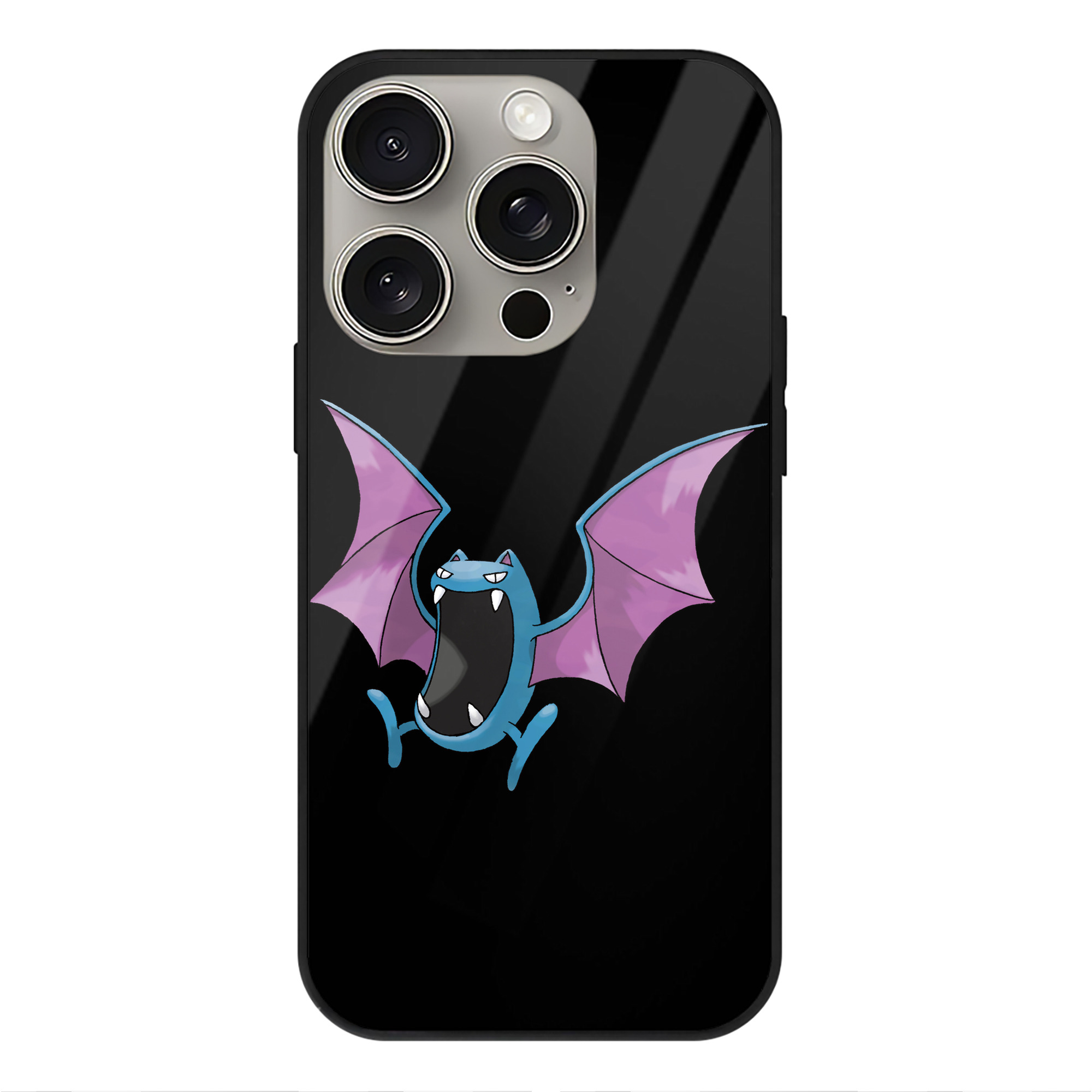 （画像用） ポケットモンスター Pokémon 【iPhone15Pro対応】スマホケース 耐衝撃＆黄変防止 背面ガラス