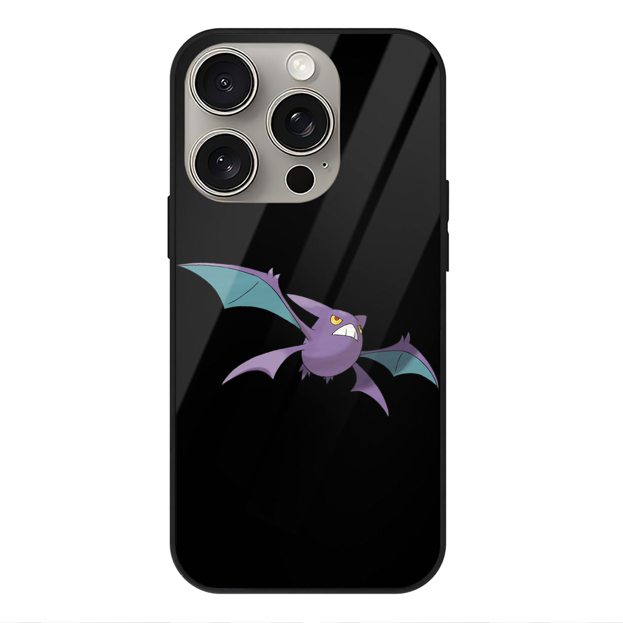 （画像用） ポケットモンスター Pokémon 【iPhone15Pro対応】スマホケース 耐衝撃＆黄変防止 背面ガラス
