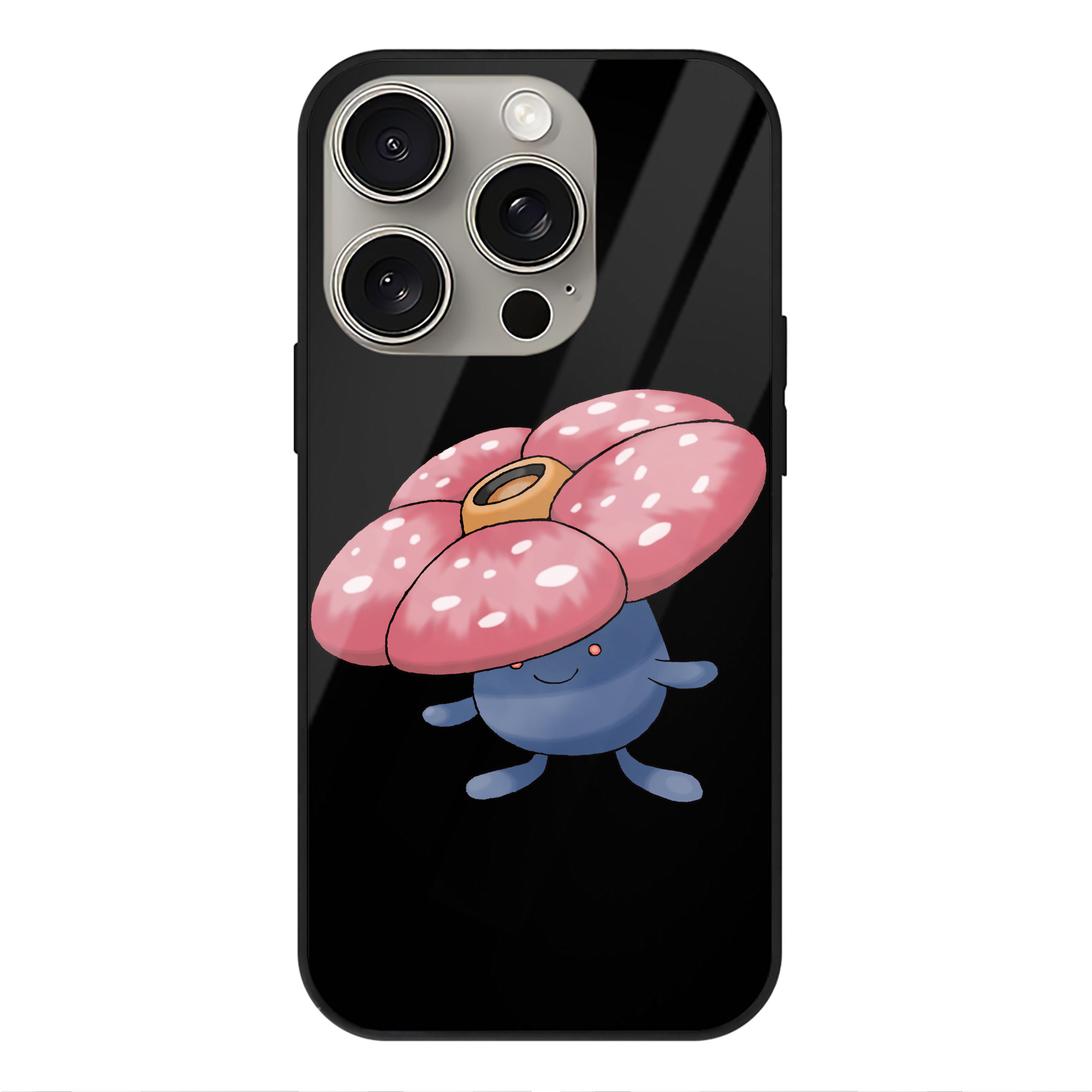 （画像用） ポケットモンスター Pokémon 【iPhone15Pro対応】スマホケース 耐衝撃＆黄変防止 背面ガラス