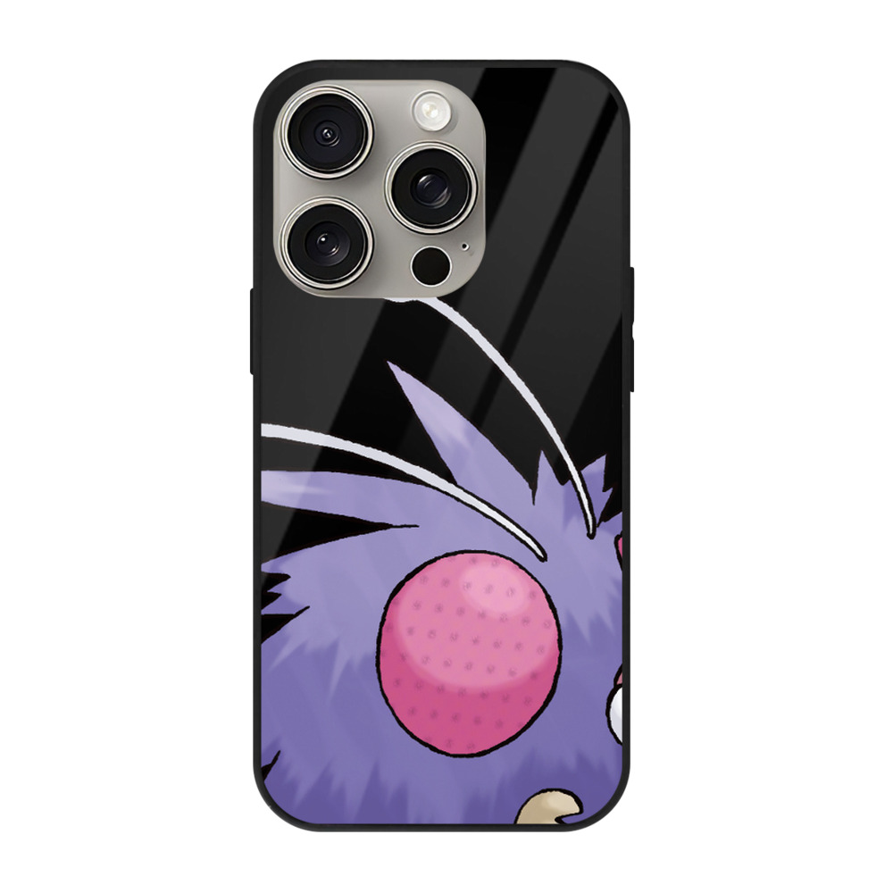 （画像用） ポケットモンスター Pokémon 【iPhone15Pro対応】スマホケース 耐衝撃＆黄変防止 背面ガラス