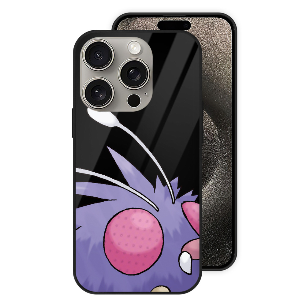 （画像用） ポケットモンスター Pokémon 【iPhone15Pro対応】スマホケース 耐衝撃＆黄変防止 背面ガラス