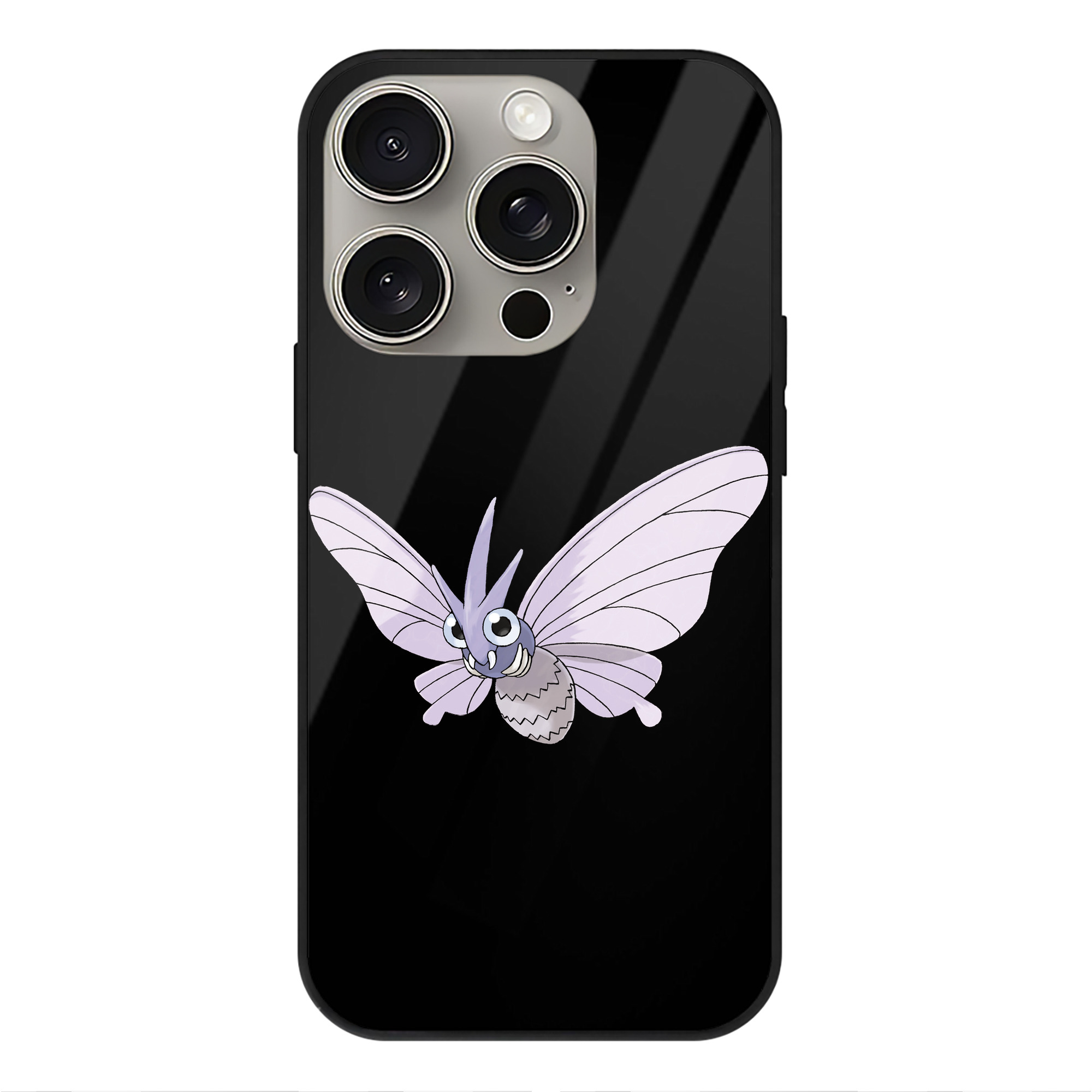 （画像用） ポケットモンスター Pokémon 【iPhone15Pro対応】スマホケース 耐衝撃＆黄変防止 背面ガラス