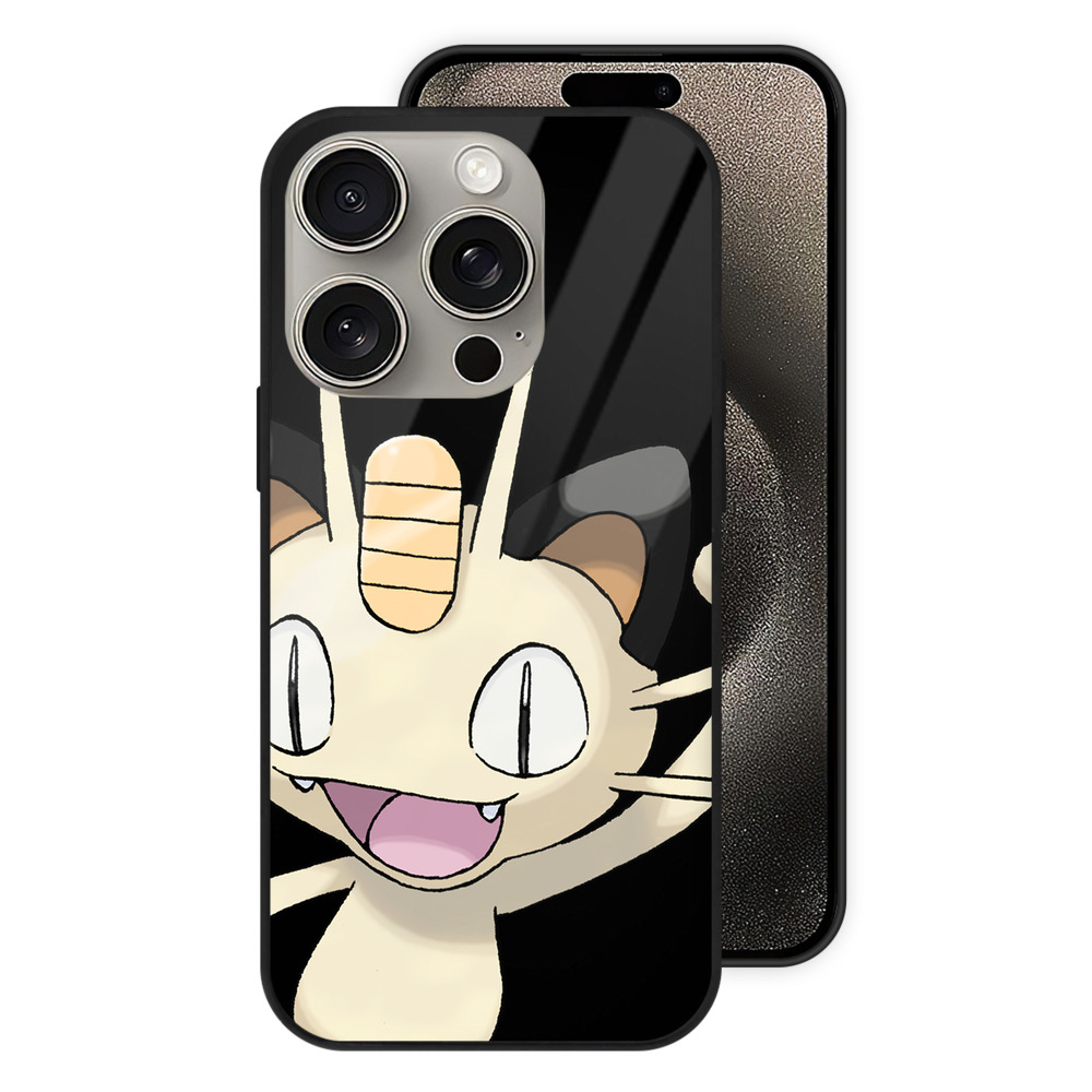 （画像用） ポケットモンスター Pokémon 【iPhone15Pro対応】スマホケース 耐衝撃＆黄変防止 背面ガラス