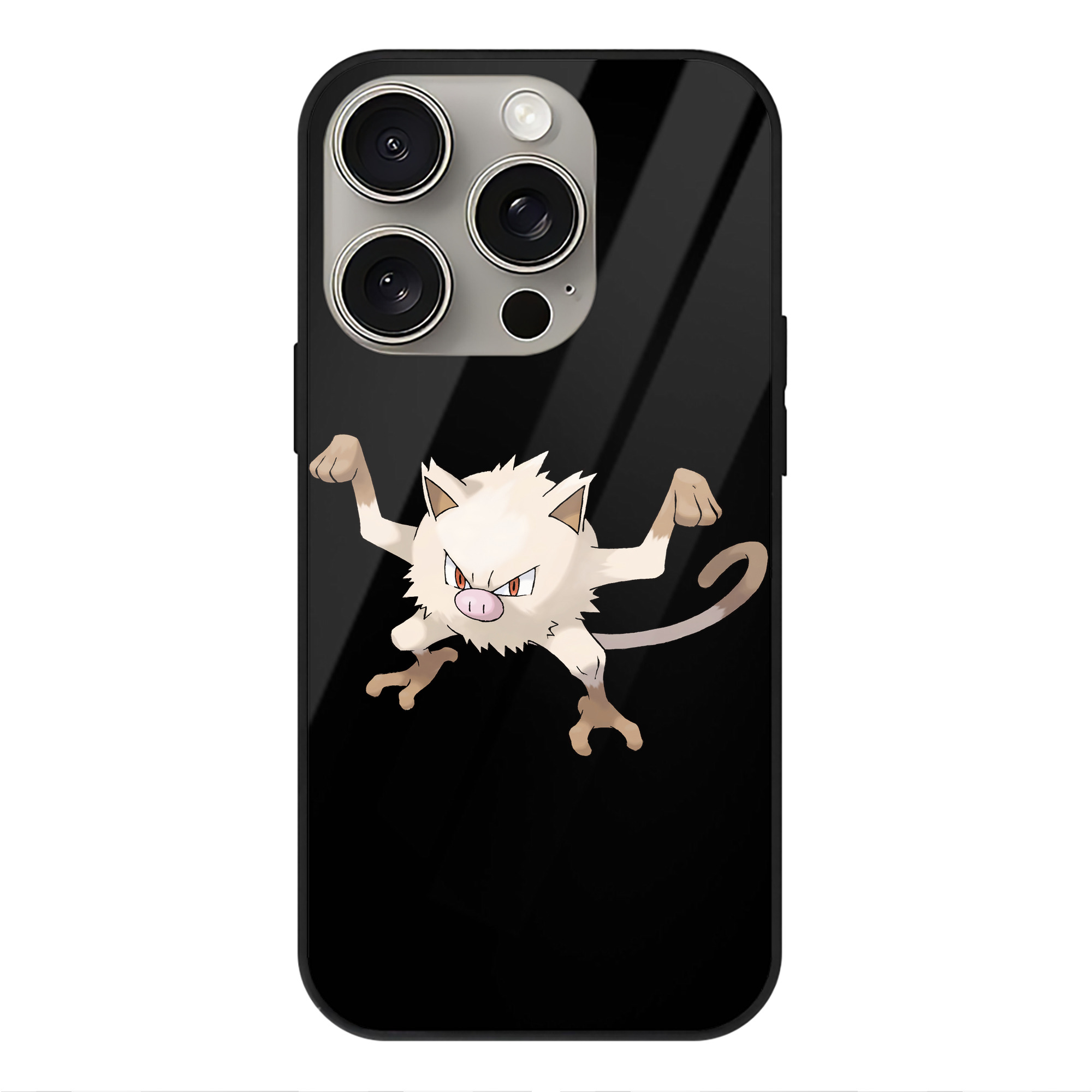（画像用） ポケットモンスター Pokémon 【iPhone15Pro対応】スマホケース 耐衝撃＆黄変防止 背面ガラス