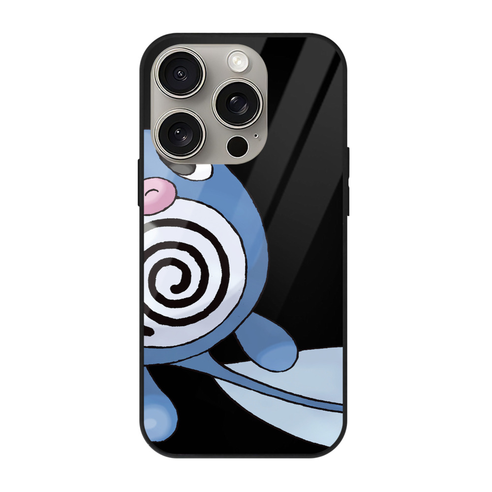 （画像用） ポケットモンスター Pokémon 【iPhone15Pro対応】スマホケース 耐衝撃＆黄変防止 背面ガラス