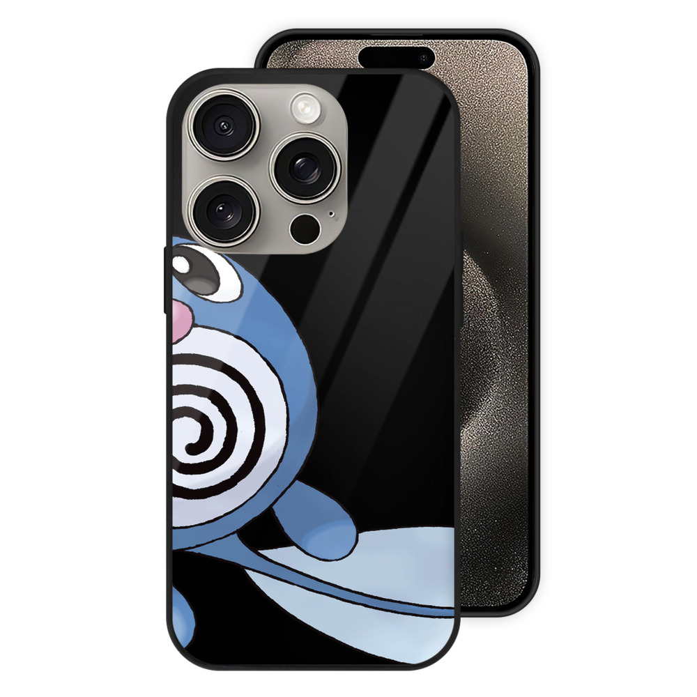 （画像用） ポケットモンスター Pokémon 【iPhone15Pro対応】スマホケース 耐衝撃＆黄変防止 背面ガラス