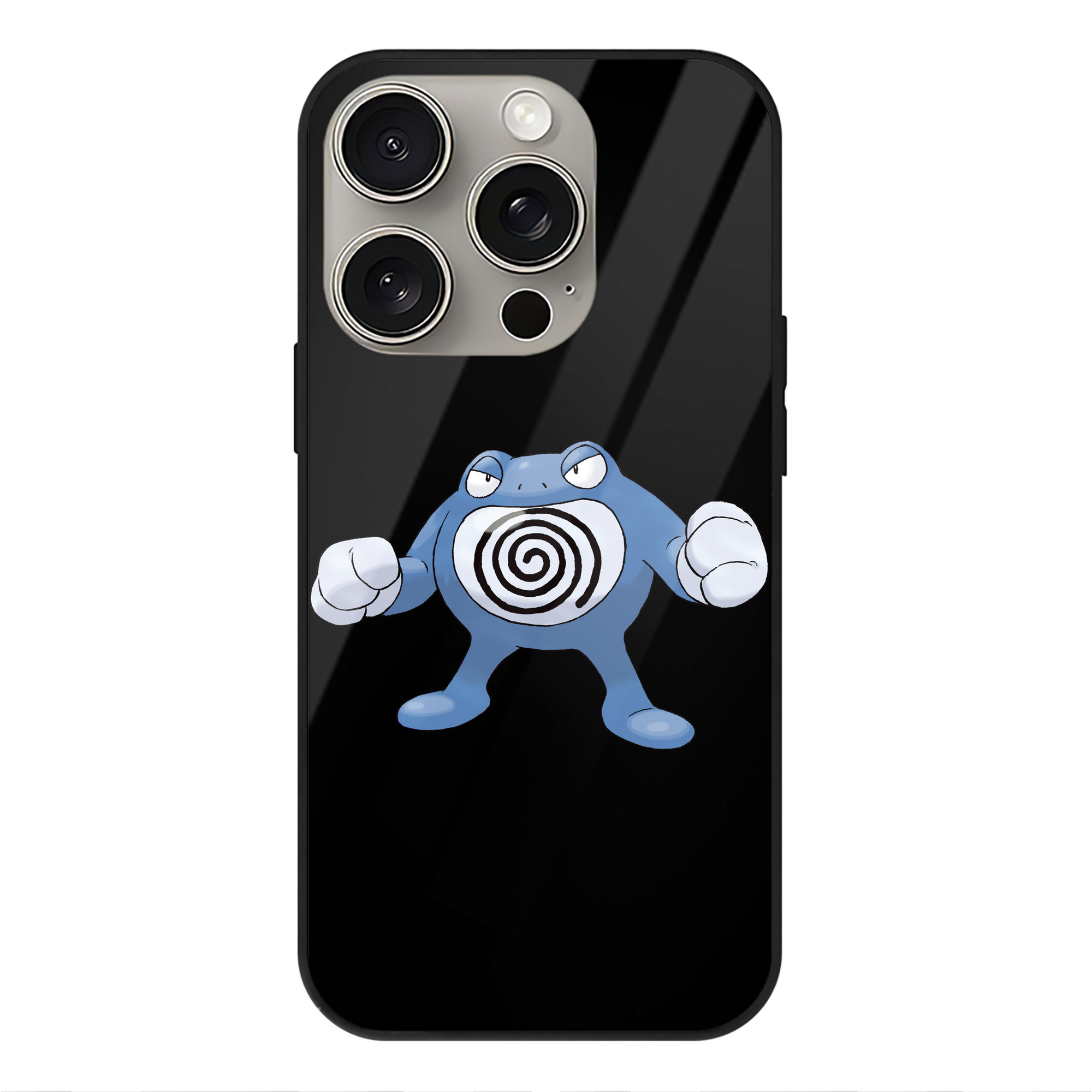 （画像用） ポケットモンスター Pokémon 【iPhone15Pro対応】スマホケース 耐衝撃＆黄変防止 背面ガラス