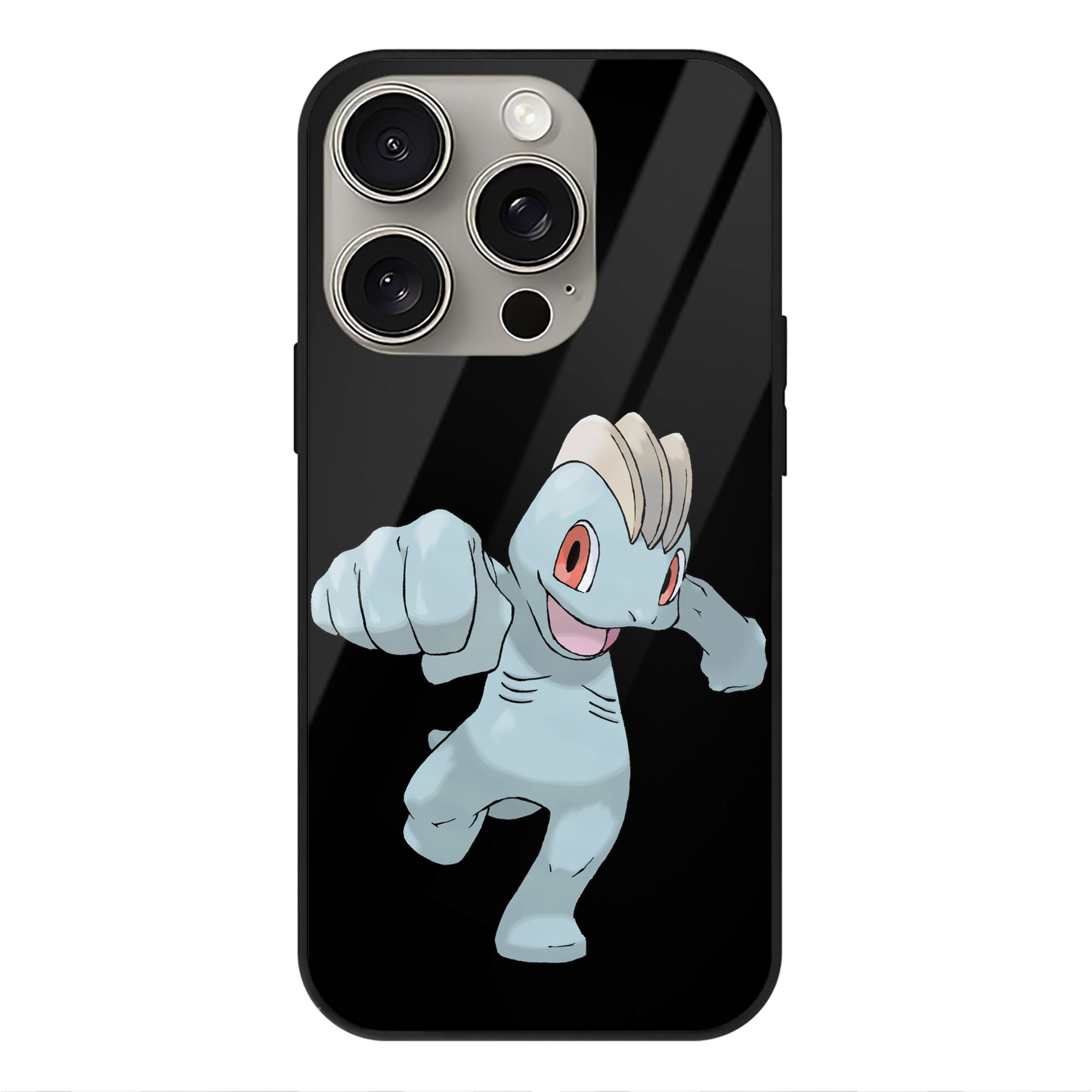 （画像用） ポケットモンスター Pokémon 【iPhone15Pro対応】スマホケース 耐衝撃＆黄変防止 背面ガラス