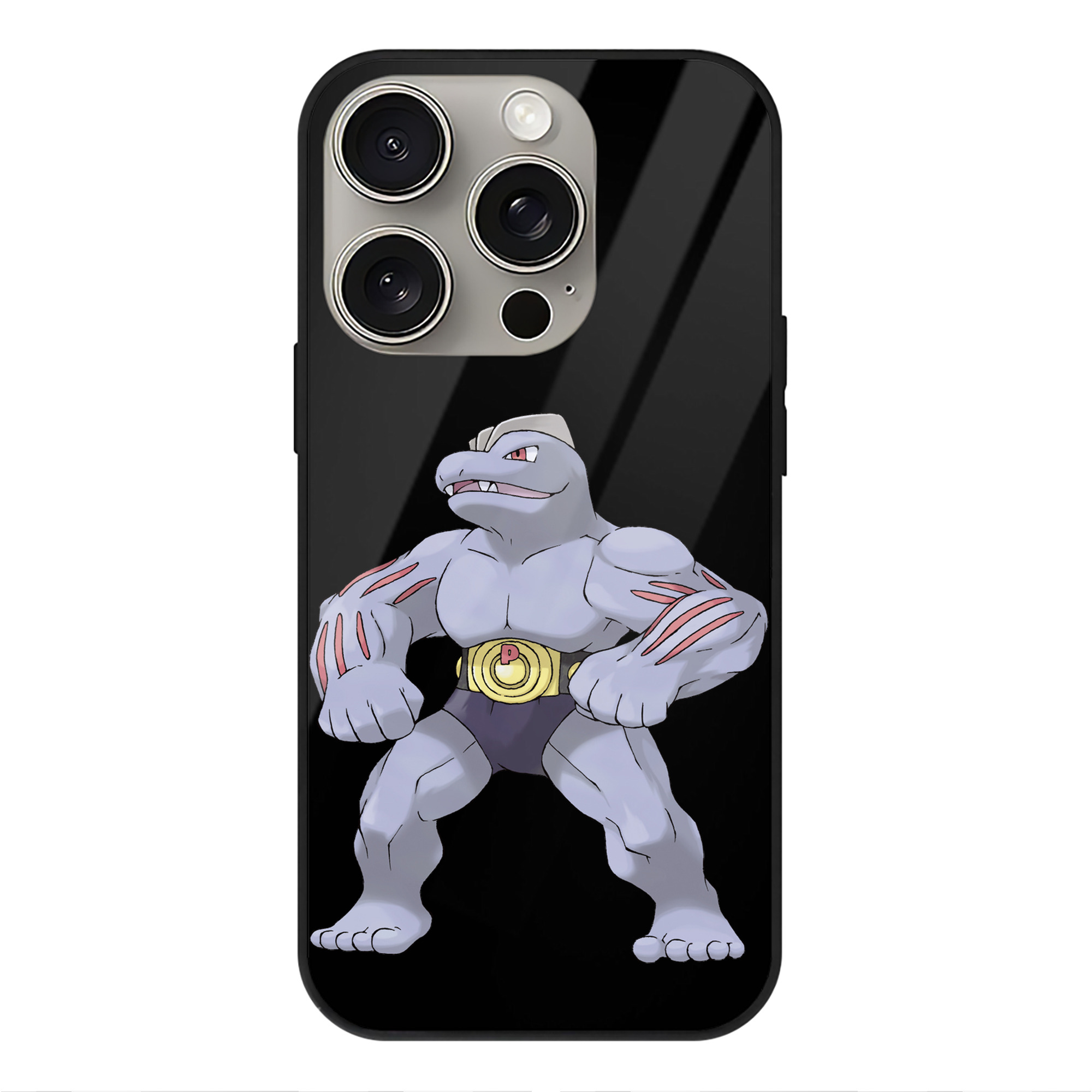 （画像用） ポケットモンスター Pokémon 【iPhone15Pro対応】スマホケース 耐衝撃＆黄変防止 背面ガラス