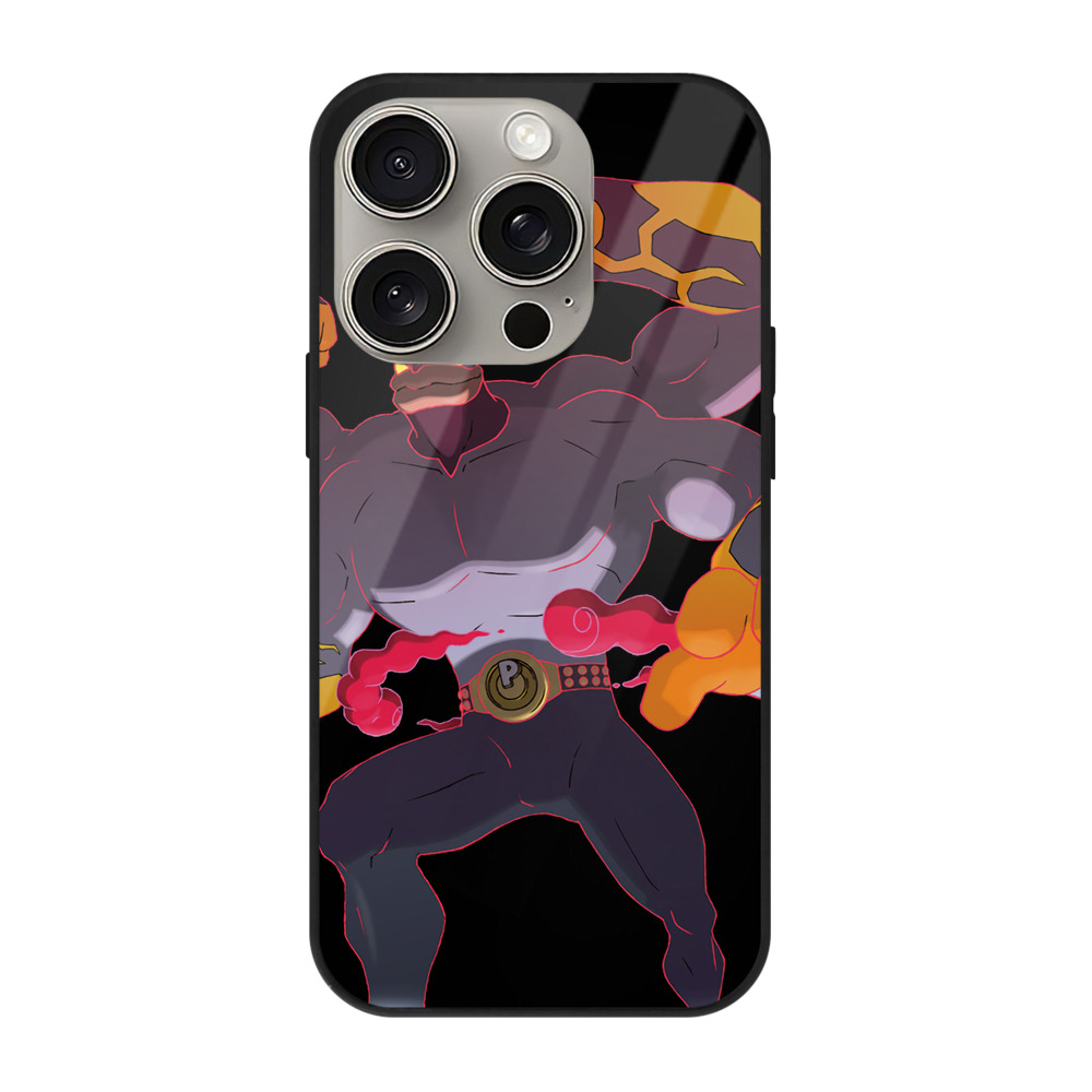 （画像用） ポケットモンスター Pokémon 【iPhone15Pro対応】スマホケース 耐衝撃＆黄変防止 背面ガラス