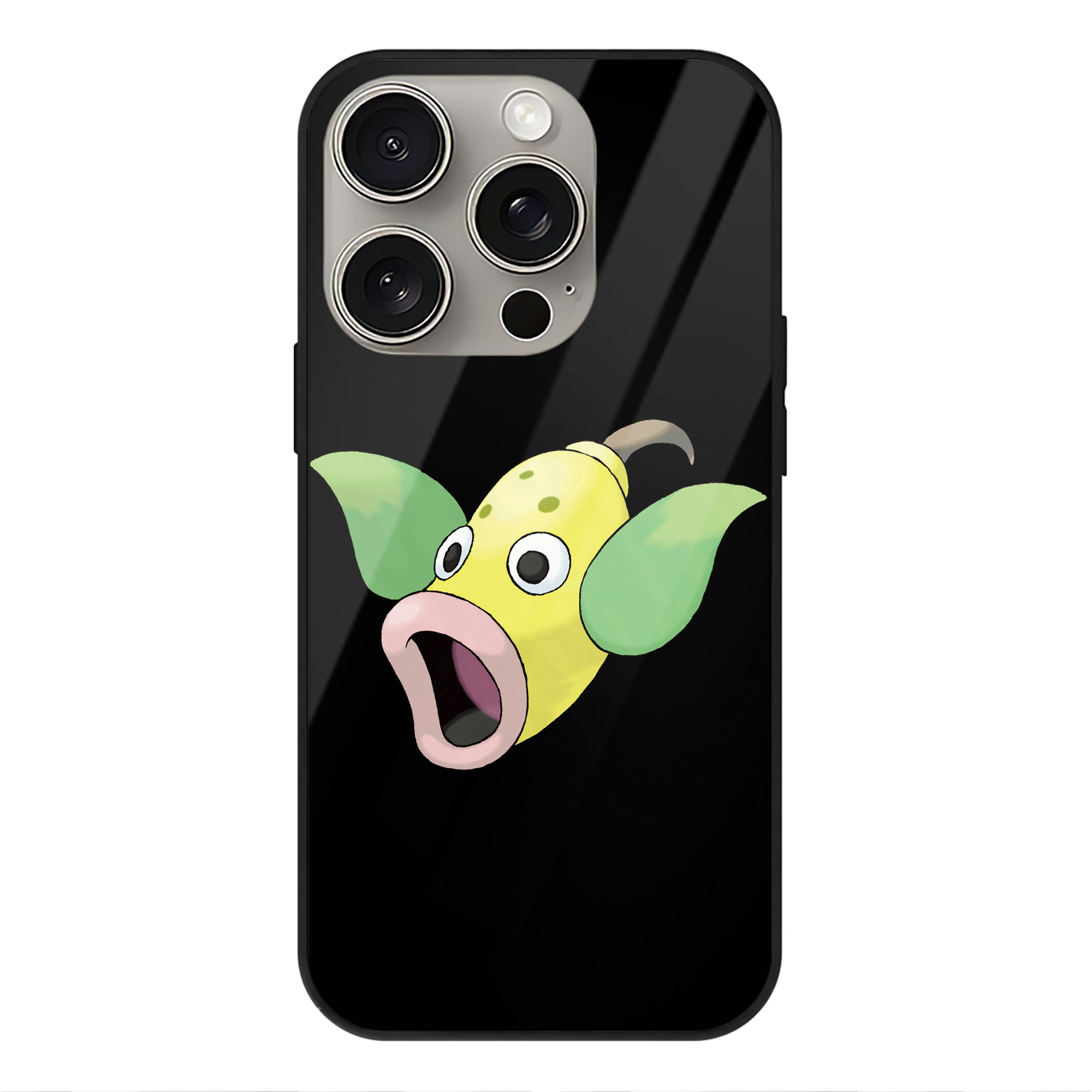 （画像用） ポケットモンスター Pokémon 【iPhone15Pro対応】スマホケース 耐衝撃＆黄変防止 背面ガラス