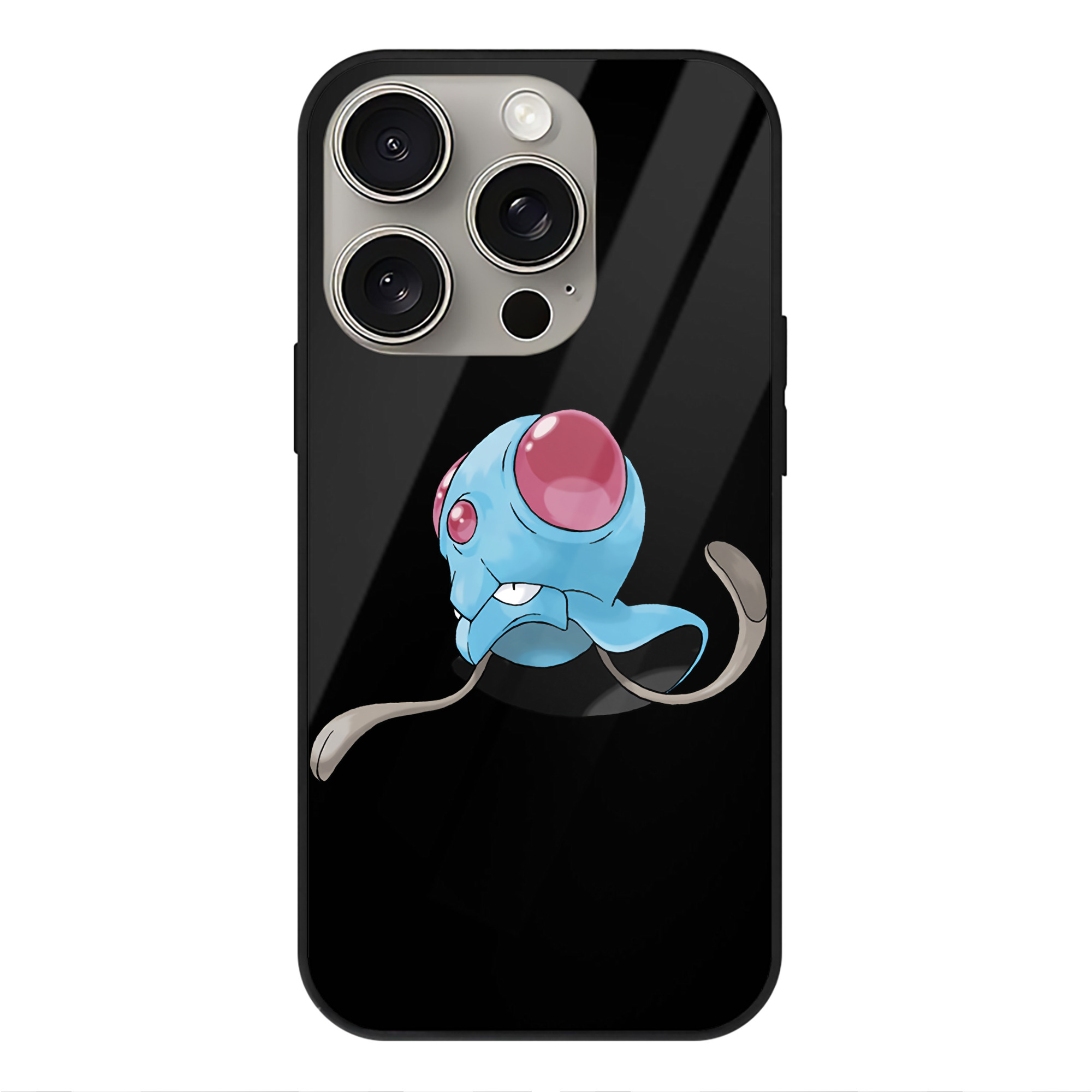 （画像用） ポケットモンスター Pokémon 【iPhone15Pro対応】スマホケース 耐衝撃＆黄変防止 背面ガラス