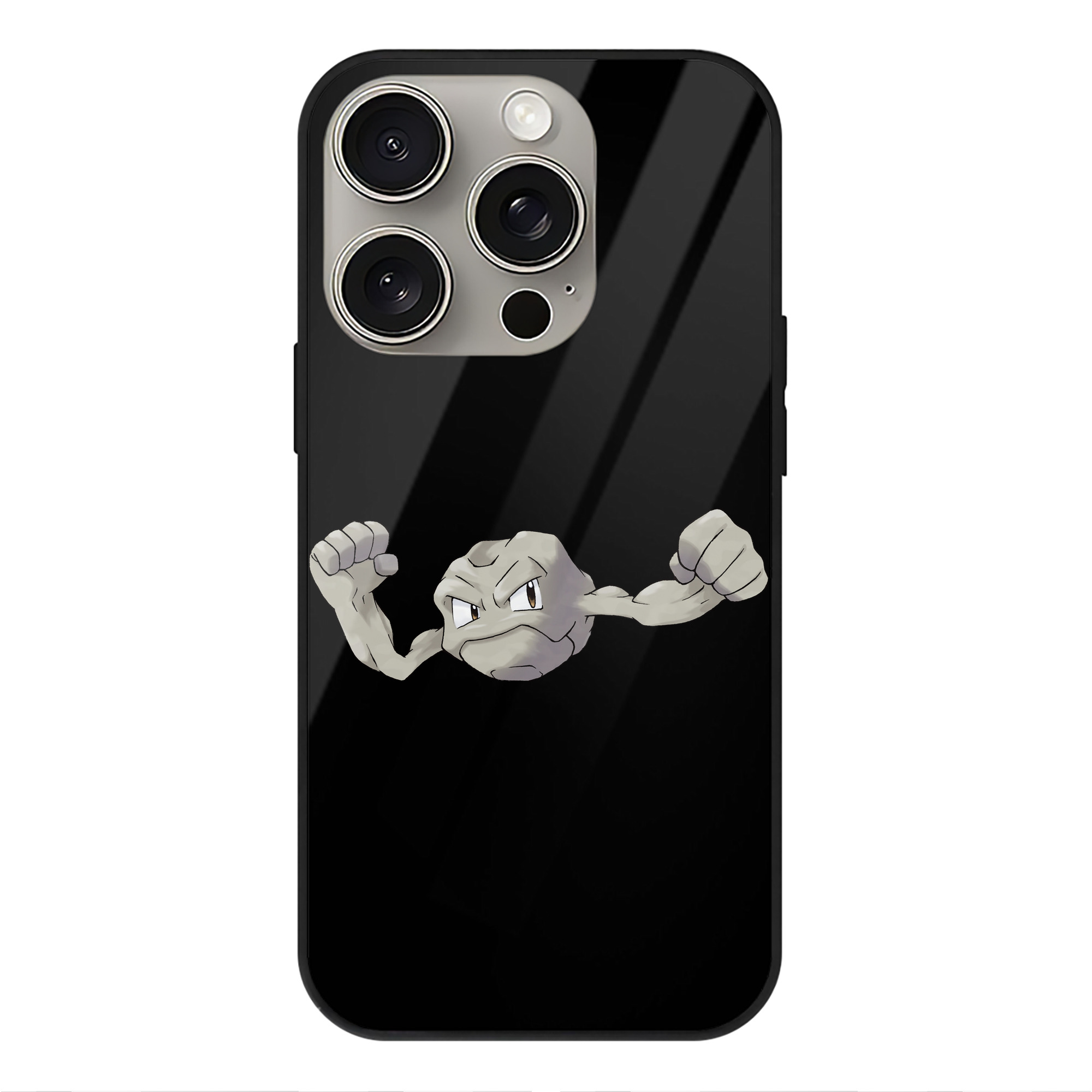 （画像用） ポケットモンスター Pokémon 【iPhone15Pro対応】スマホケース 耐衝撃＆黄変防止 背面ガラス