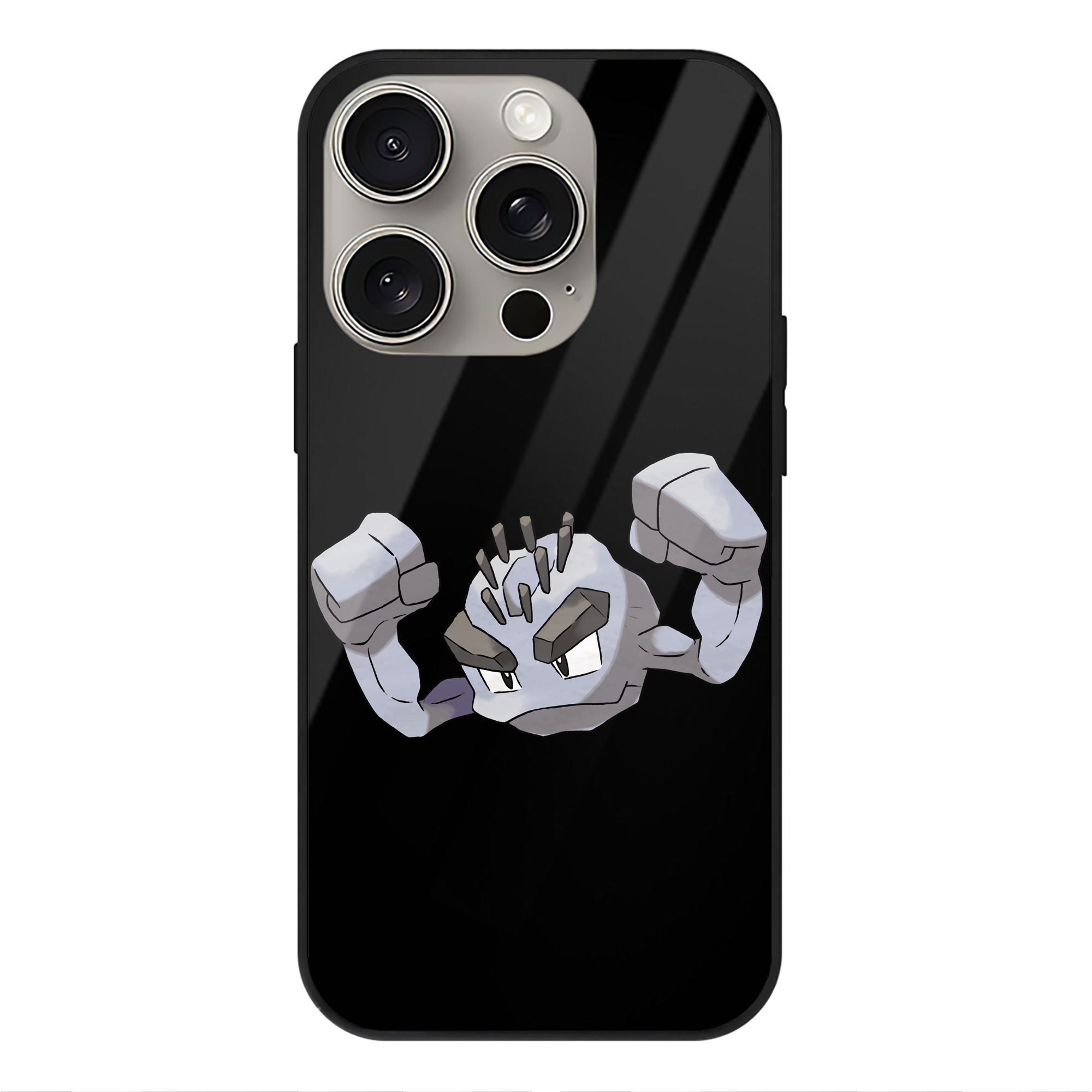 （画像用） ポケットモンスター Pokémon 【iPhone15Pro対応】スマホケース 耐衝撃＆黄変防止 背面ガラス