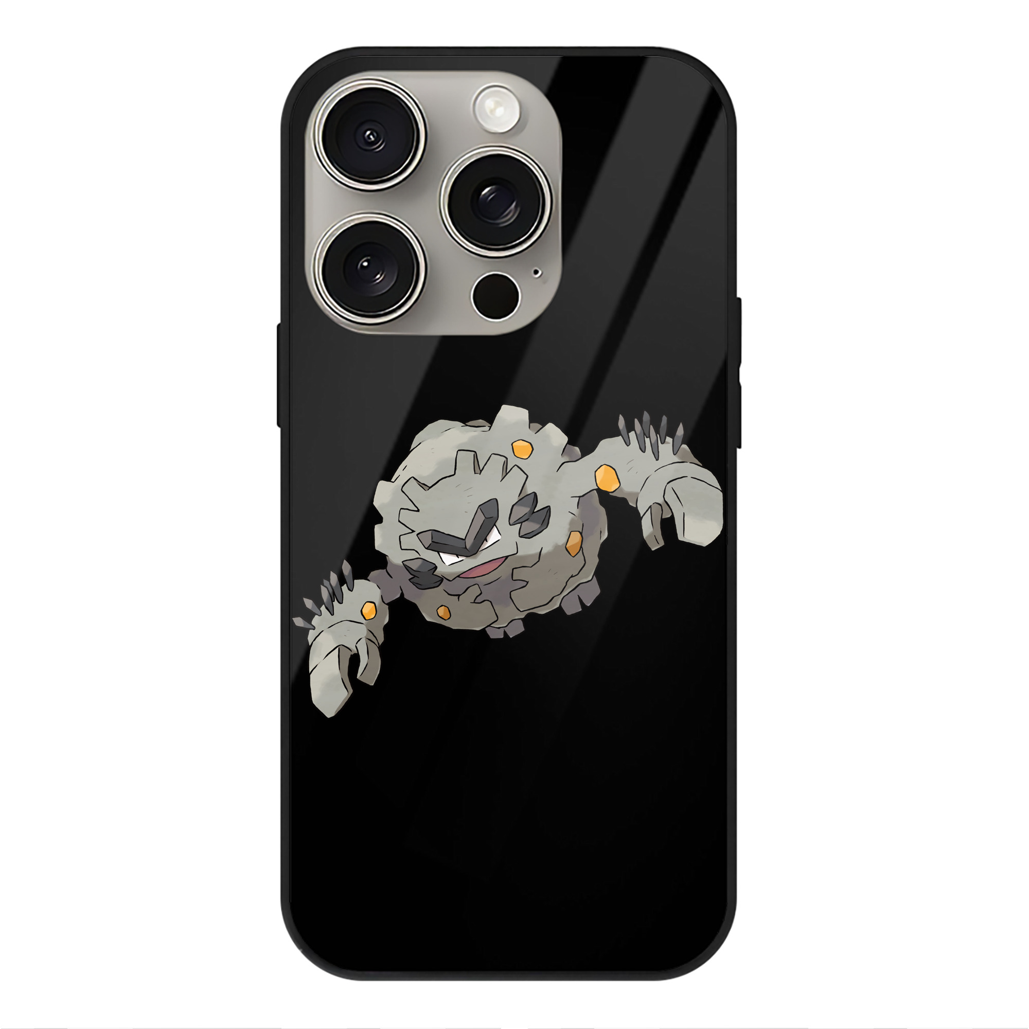（画像用） ポケットモンスター Pokémon 【iPhone15Pro対応】スマホケース 耐衝撃＆黄変防止 背面ガラス