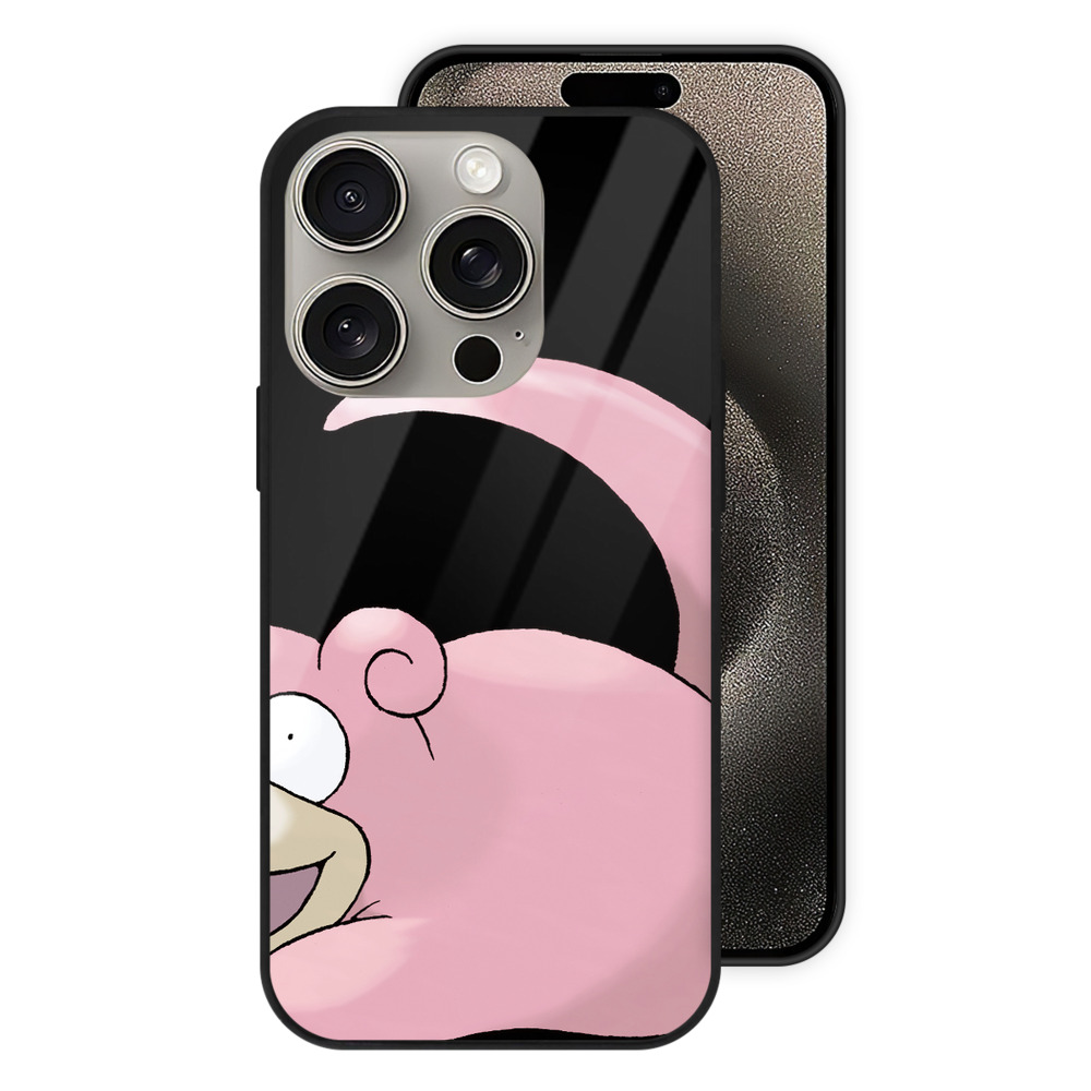 （画像用） ポケットモンスター Pokémon 【iPhone15Pro対応】スマホケース 耐衝撃＆黄変防止 背面ガラス