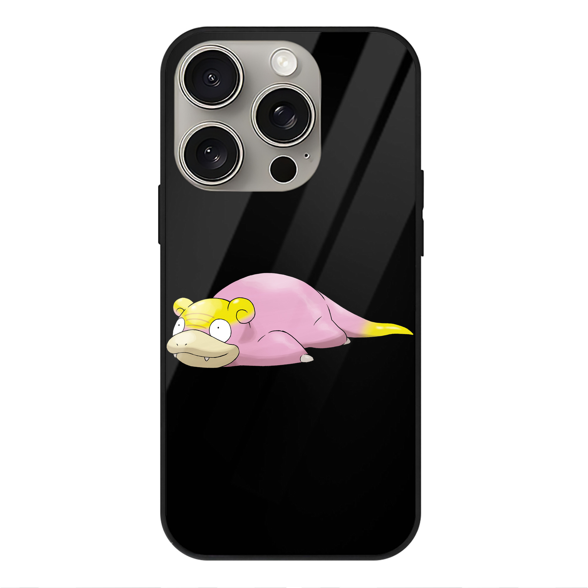 （画像用） ポケットモンスター Pokémon 【iPhone15Pro対応】スマホケース 耐衝撃＆黄変防止 背面ガラス
