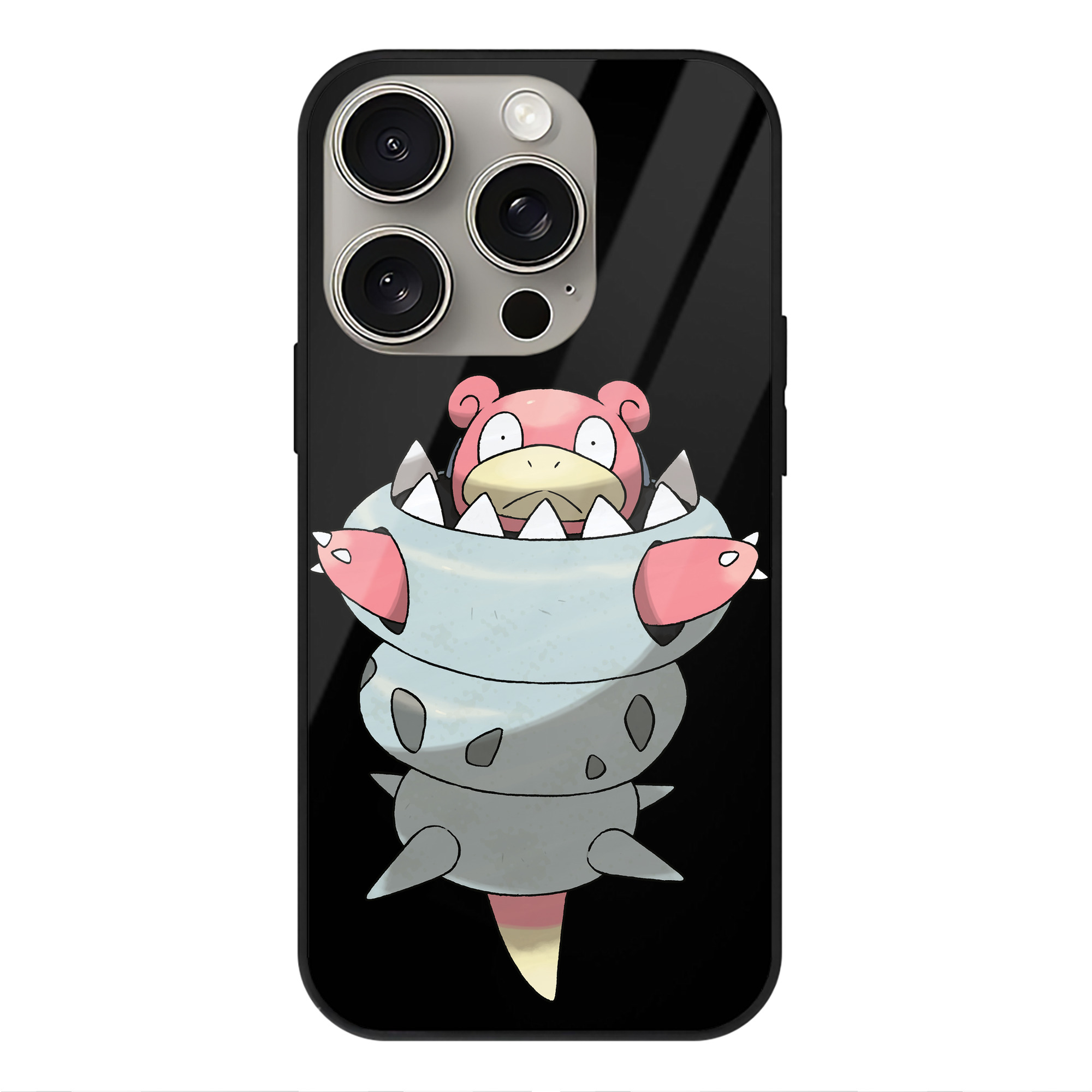 （画像用） ポケットモンスター Pokémon 【iPhone15Pro対応】スマホケース 耐衝撃＆黄変防止 背面ガラス