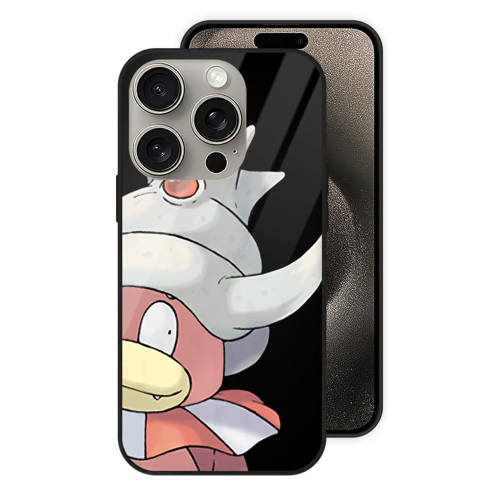 （画像用） ポケットモンスター Pokémon 【iPhone15Pro対応】スマホケース 耐衝撃＆黄変防止 背面ガラス
